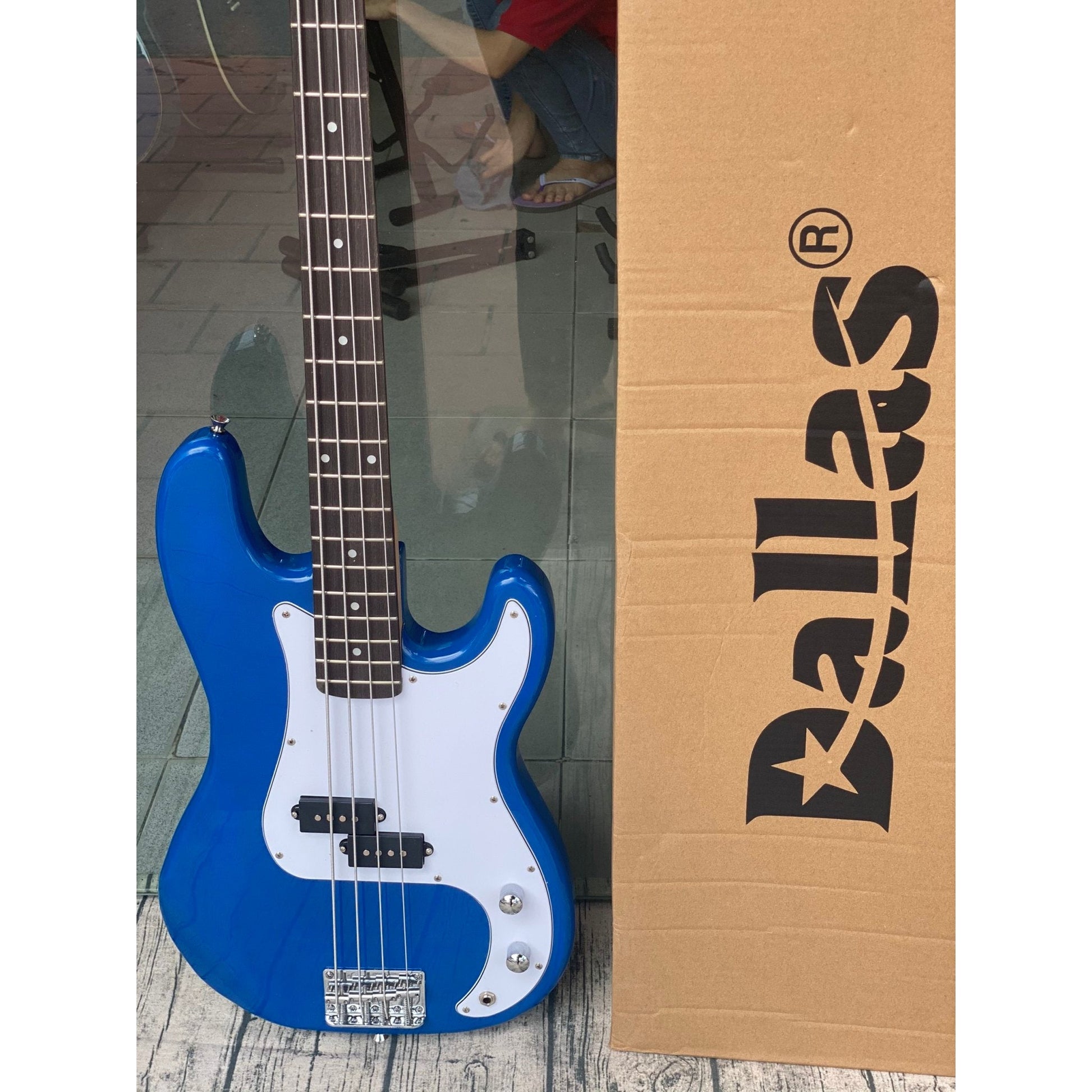 Đàn Guitar Bass Dallas DL-B1 Blue - Việt Music