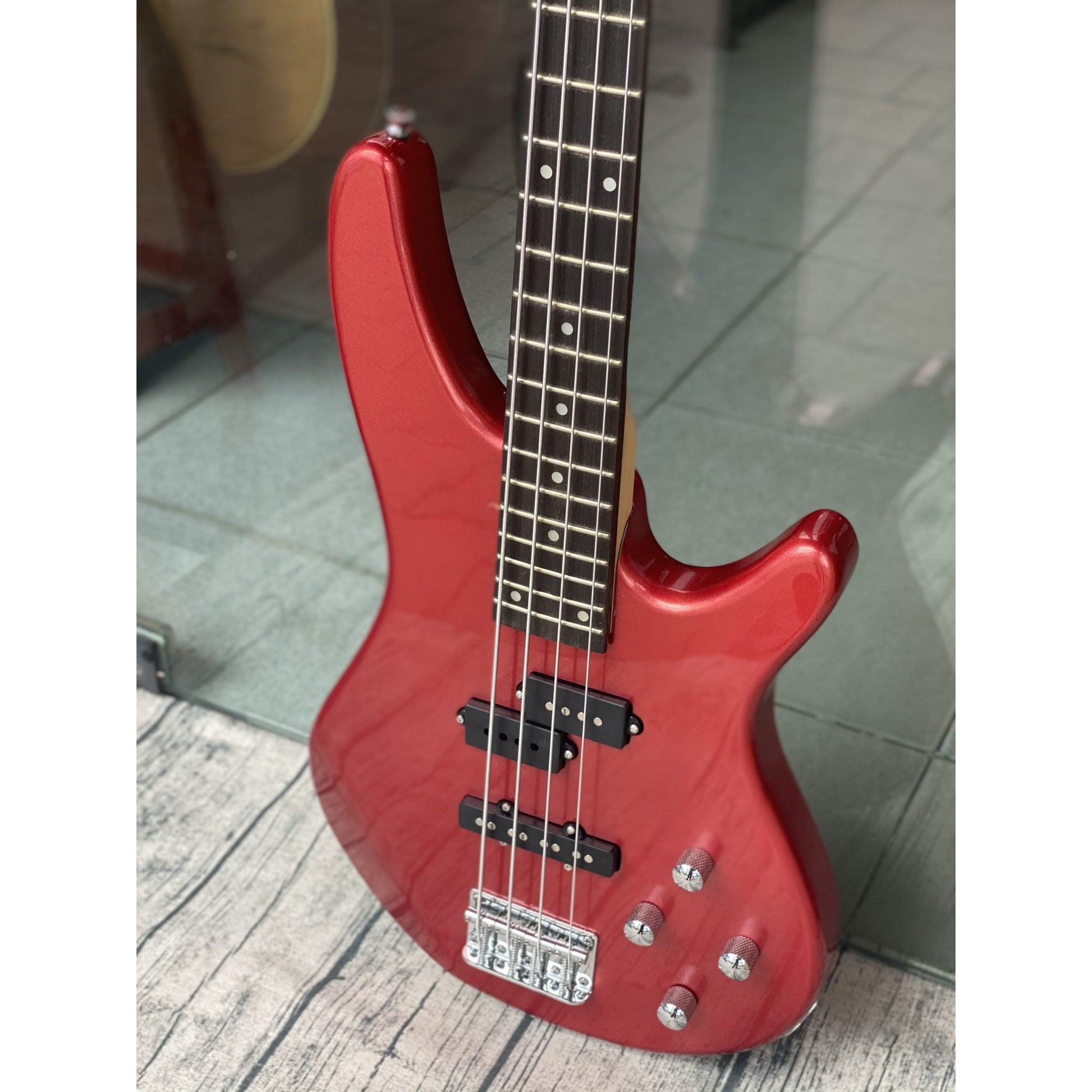 Đàn Guitar Bass Dallas DL-B3 Red - Việt Music