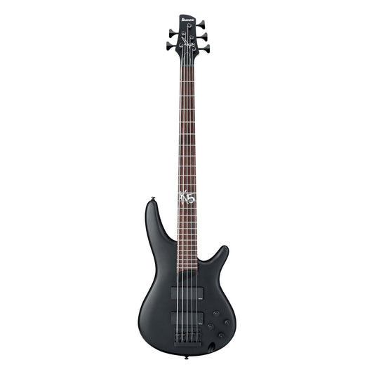 Đàn Guitar Bass Ibanez K5, Black Flat - Việt Music