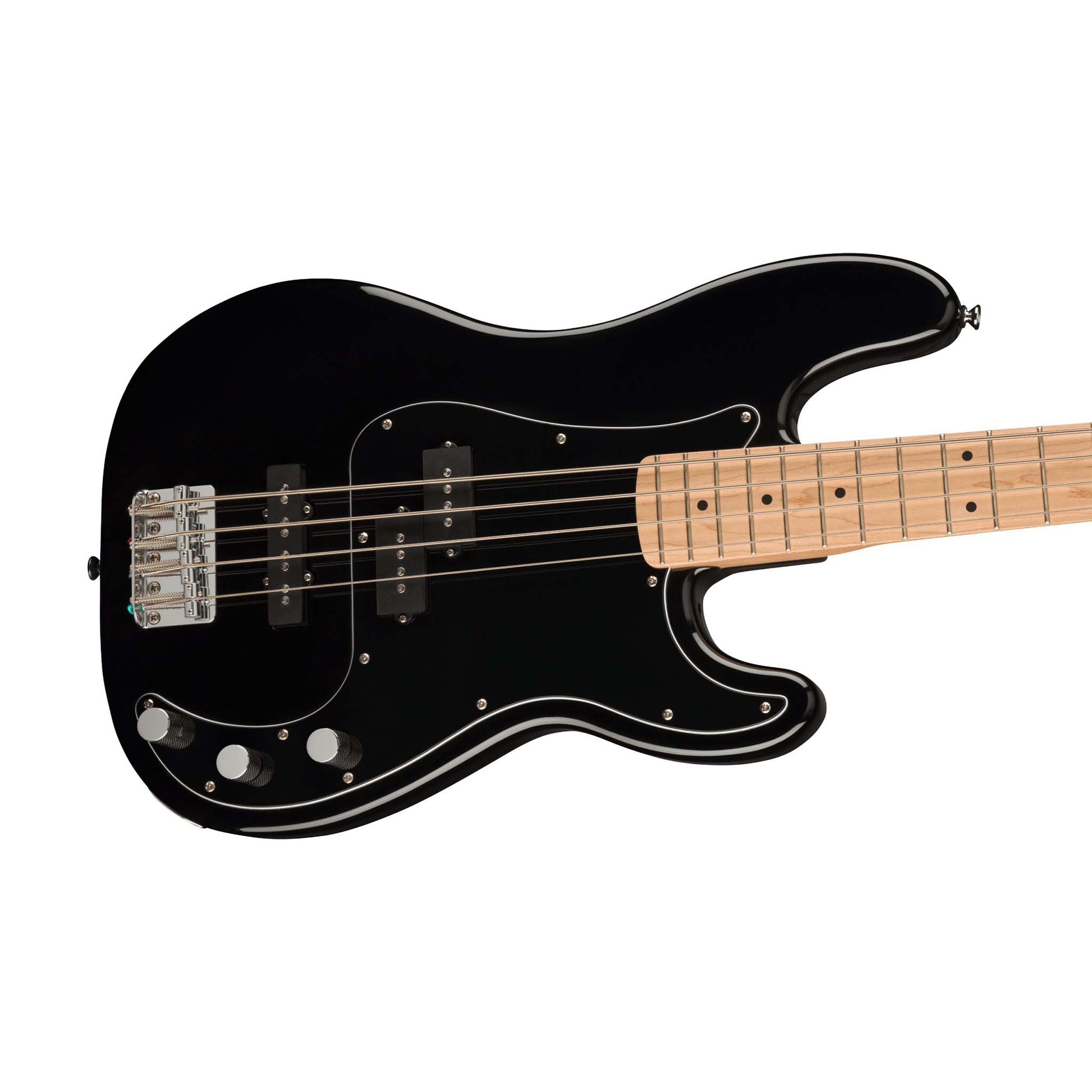 Đàn Guitar Bass Squier Affinity Series PJ Bass Guitar Pack SS, Maple Fingerboard, Black - Việt Music