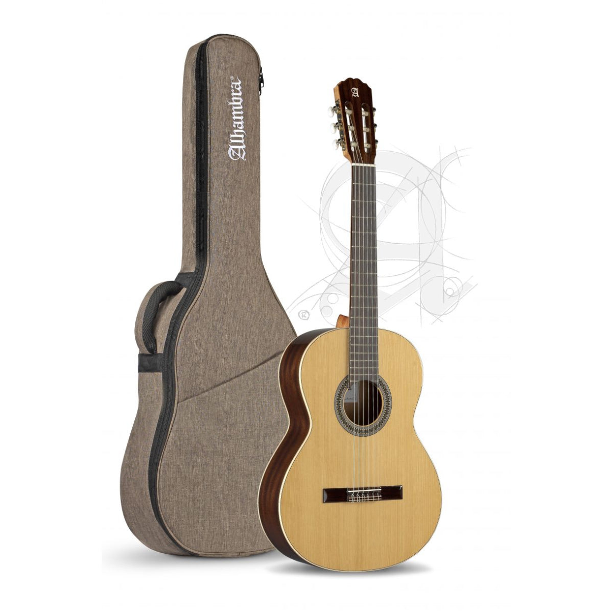 Đàn Guitar Classic Alhambra 2C - Việt Music