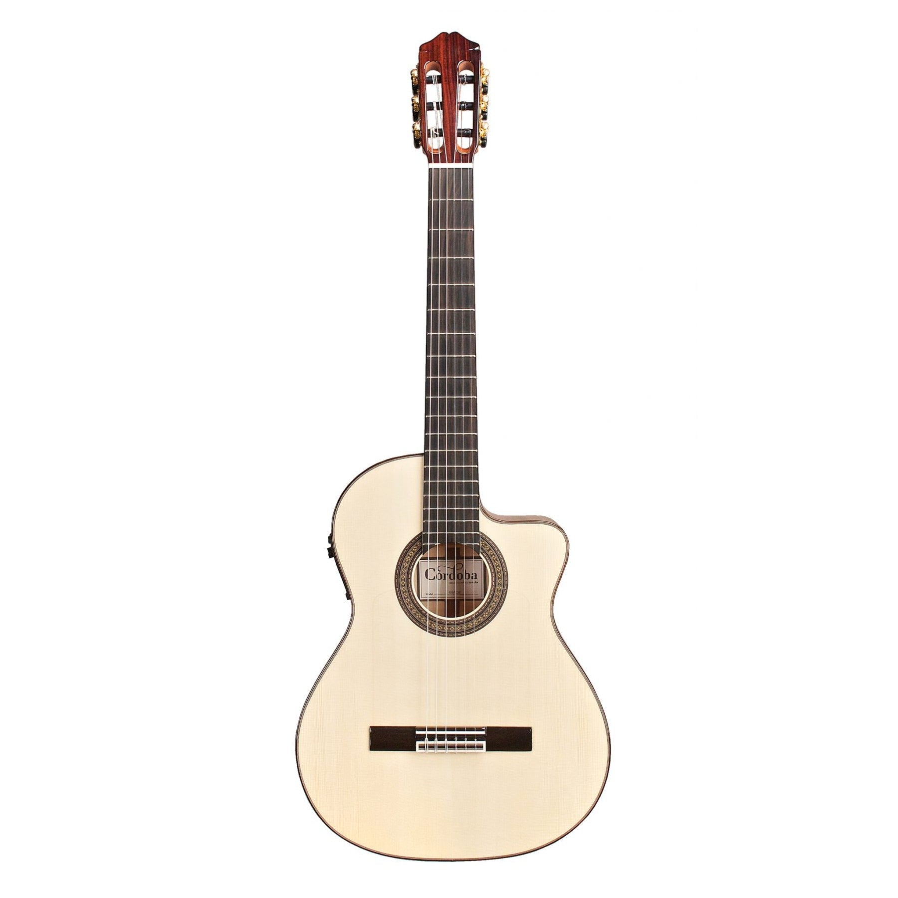 Đàn Guitar Classic Cordoba 55FCE - Natural Thinbody w/Humicase - Việt Music