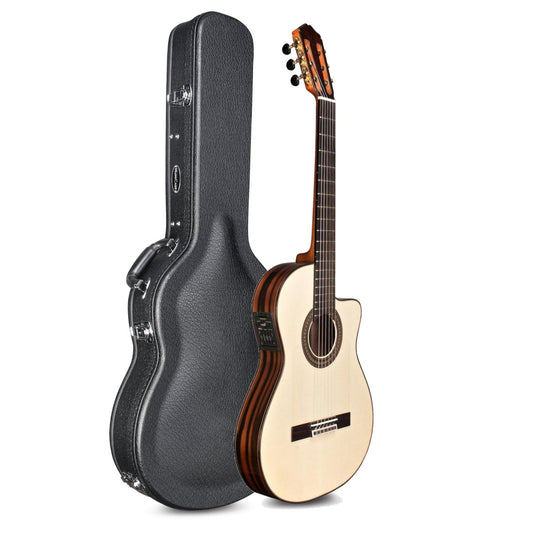 Đàn Guitar Classic Cordoba 55FCE Negra Macassar Thinbody w/Humicase - Việt Music