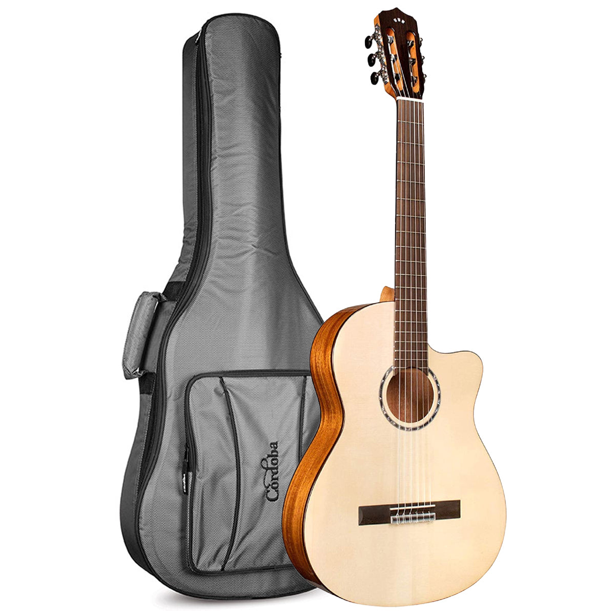 Đàn Guitar Classic Cordoba Fusion 5 Natural w/Deluxe Gig Bag - Việt Music