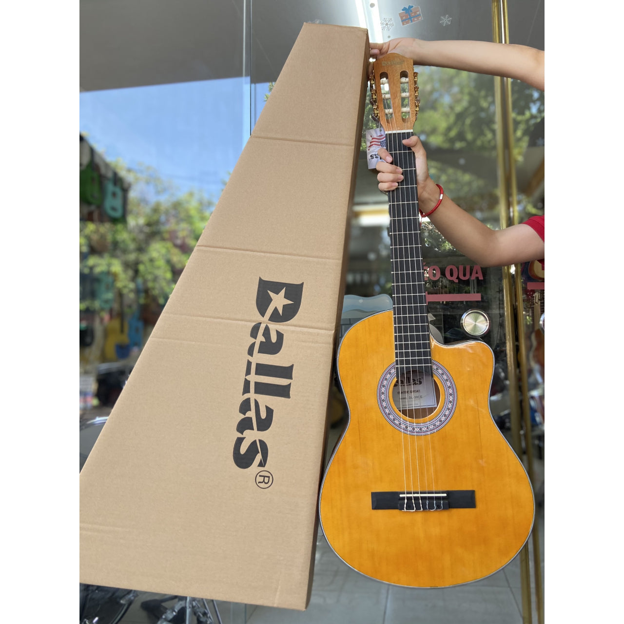 Đàn Guitar Classic Dallas DL-39CE - Việt Music