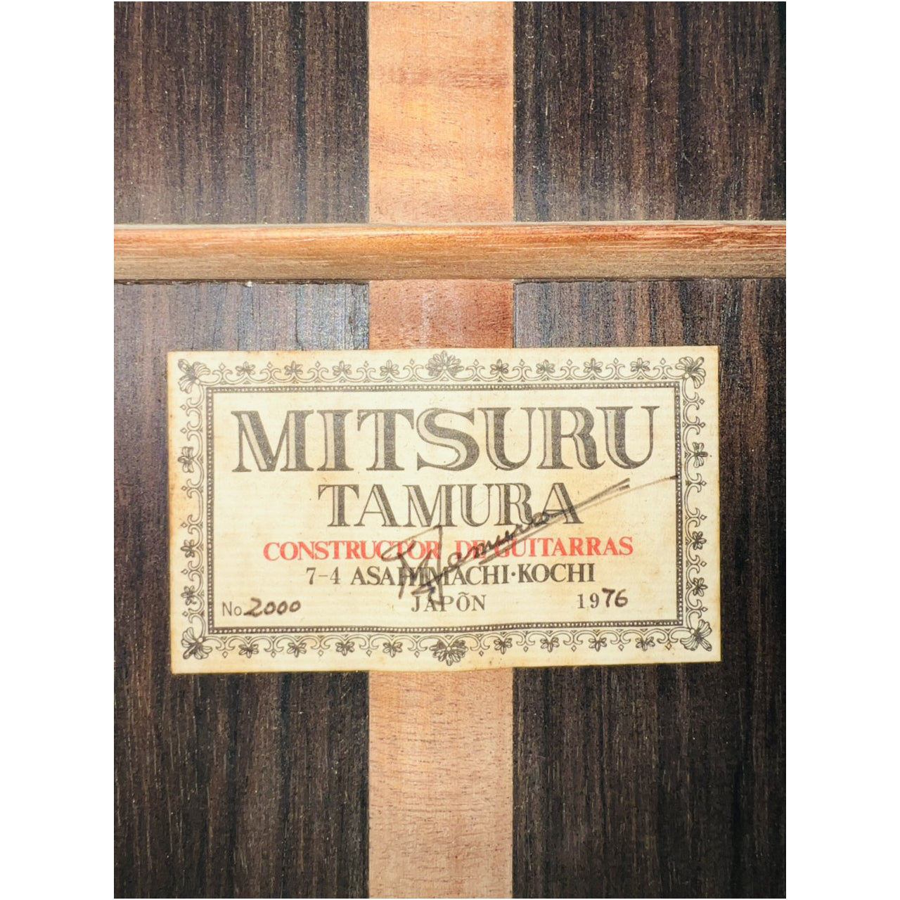 Đàn Guitar Classic Mitsuru Tamura No2000 1976 - Qua Sử Dụng - Việt Music