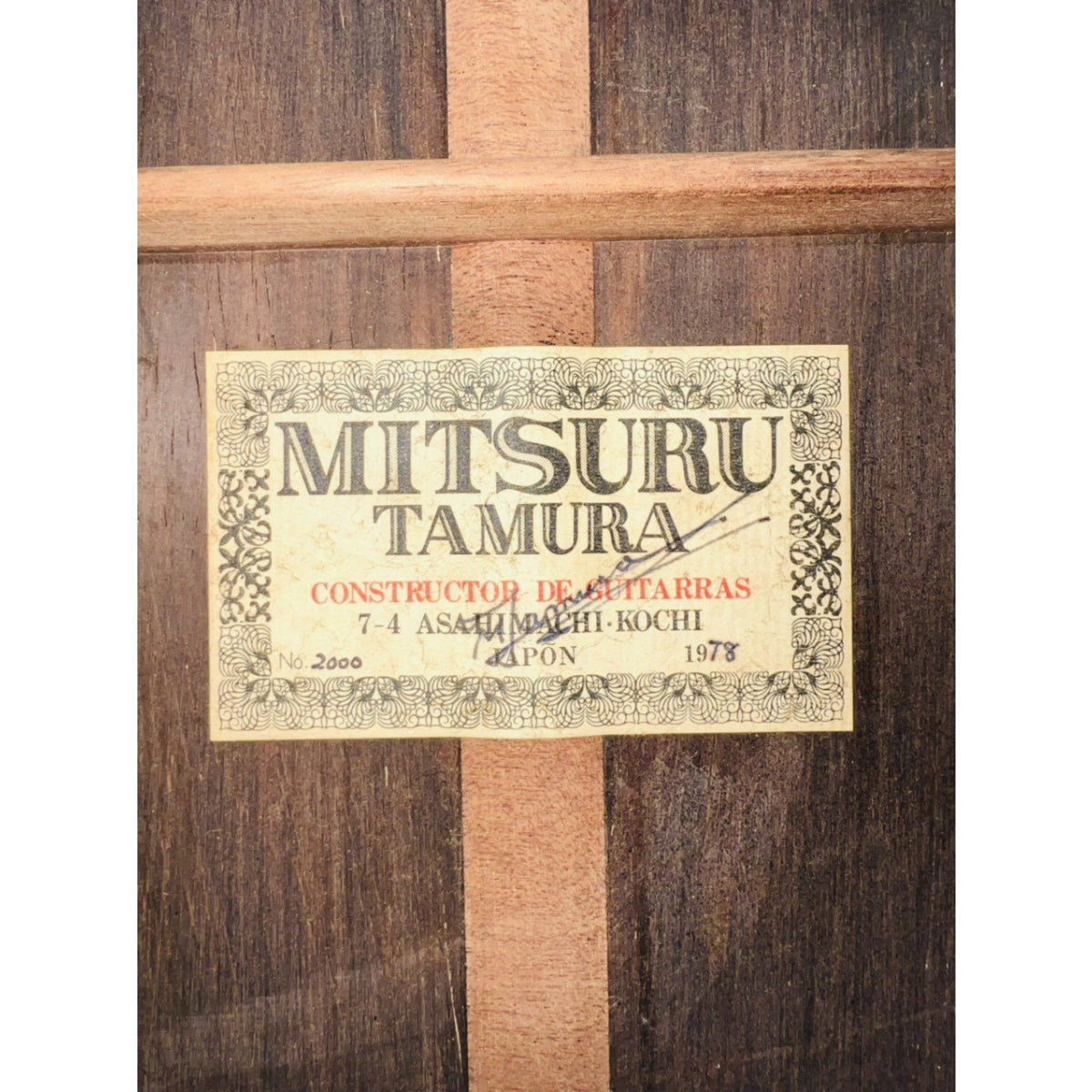 Đàn Guitar Classic Mitsuru Tamura No2000 1978 - Qua Sử Dụng - Việt Music