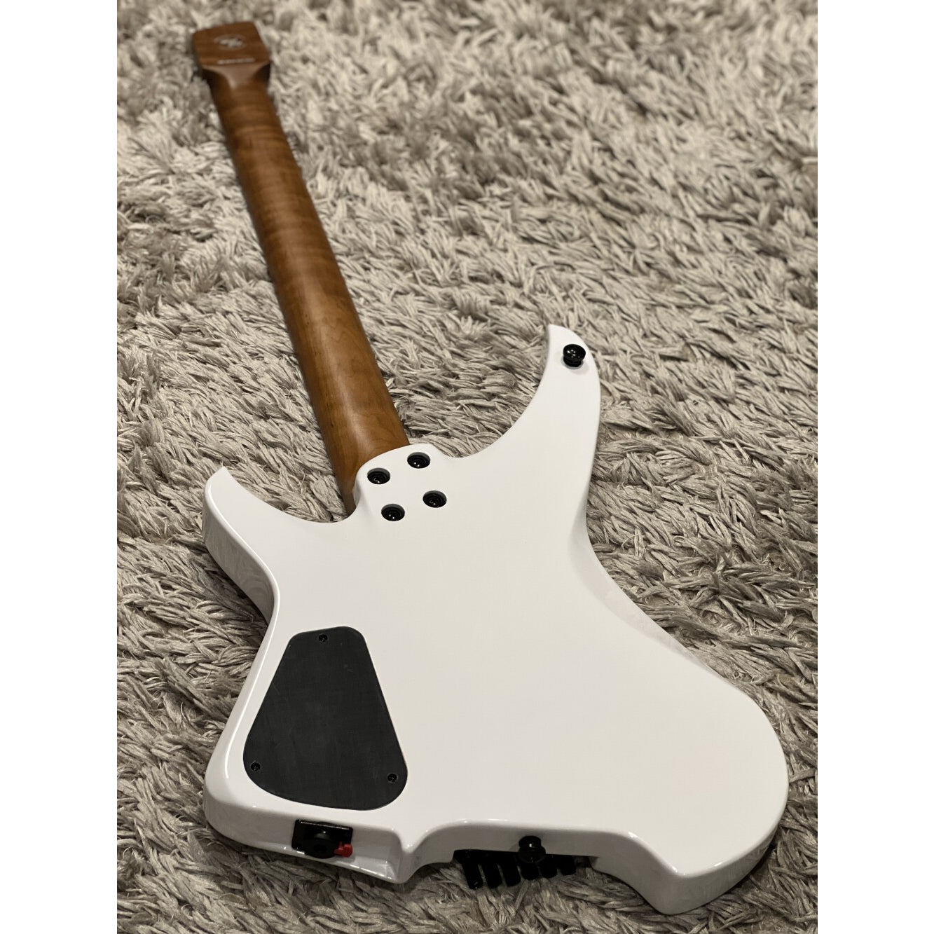 Đàn Guitar Điện Aguda Music Boy Gloss White - Việt Music