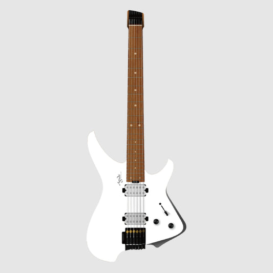 Đàn Guitar Điện Aguda Music Boy Gloss White - Việt Music