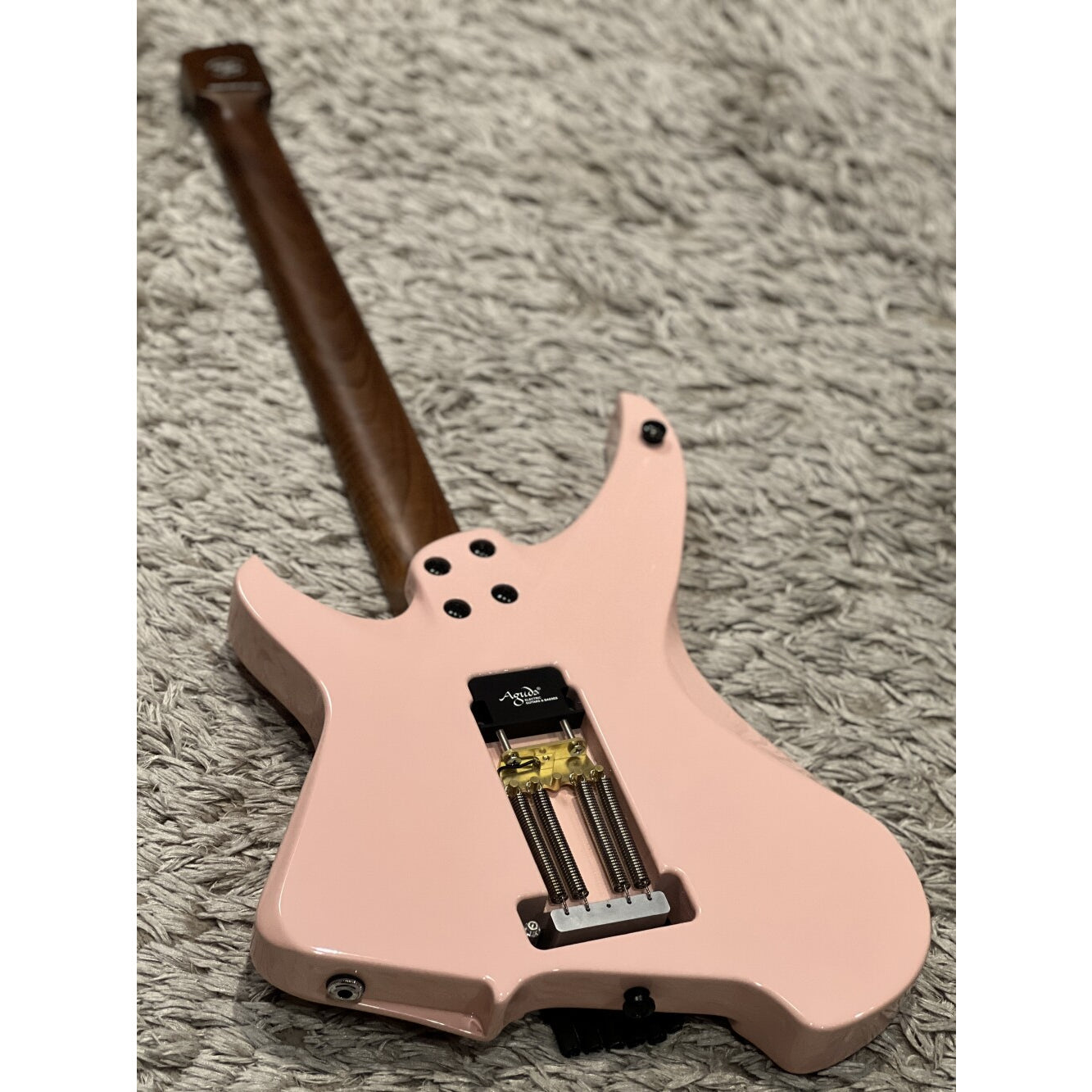 Đàn Guitar Điện Aguda Music Boy Pro Shell Pink - Việt Music