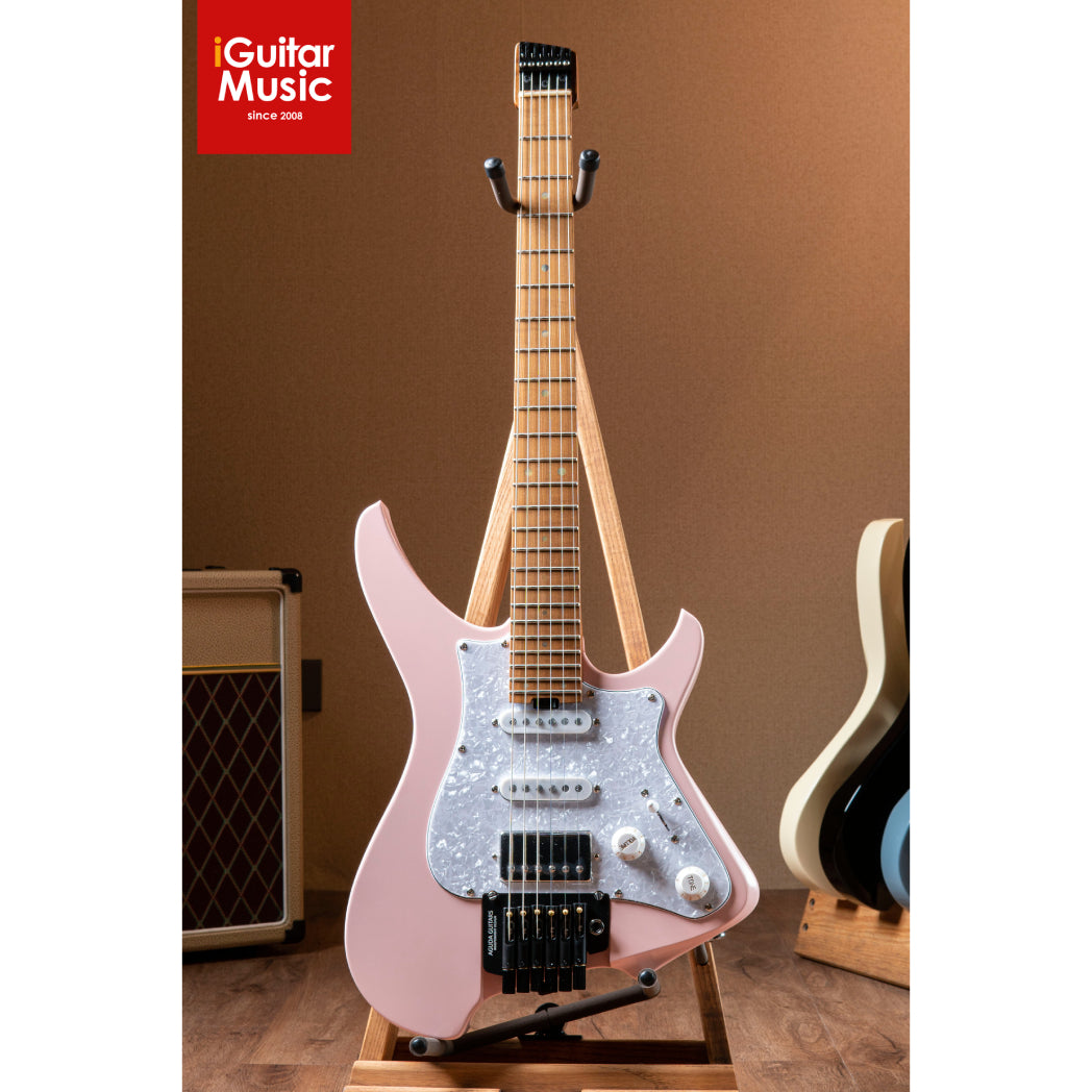 Đàn Guitar Điện Aguda Music Boy Pro Shell Pink - Việt Music