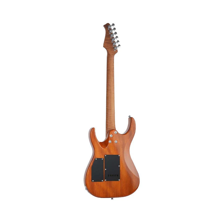 Đàn Guitar Điện Auriga AM-540 HH, Rosewood Fingerboard, PB - Peach Burst - Việt Music