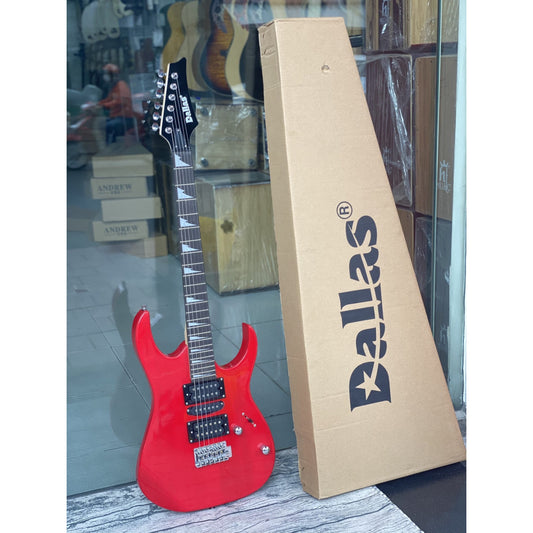 Đàn Guitar Điện Dallas DL-S5 Red - Việt Music