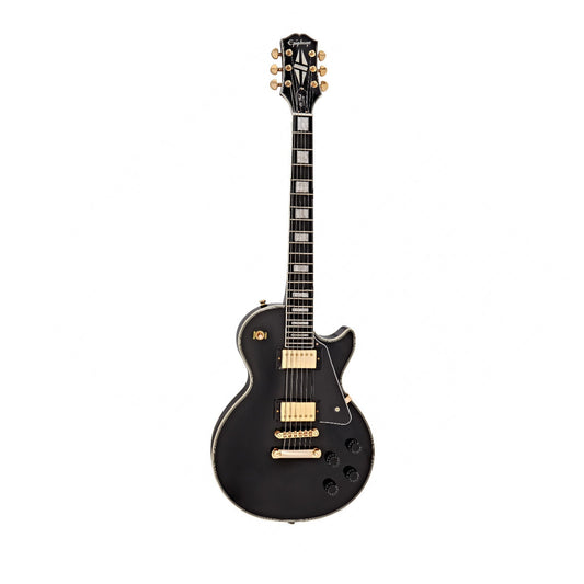 Đàn Guitar Điện Epiphone Les Paul Custom, Ebony - Việt Music