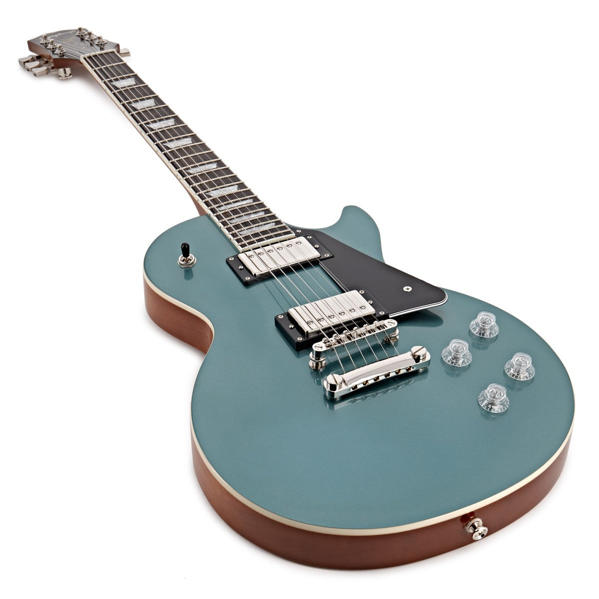 Đàn Guitar Điện Epiphone Les Paul Modern, Faded Pelham Blue - Việt Music