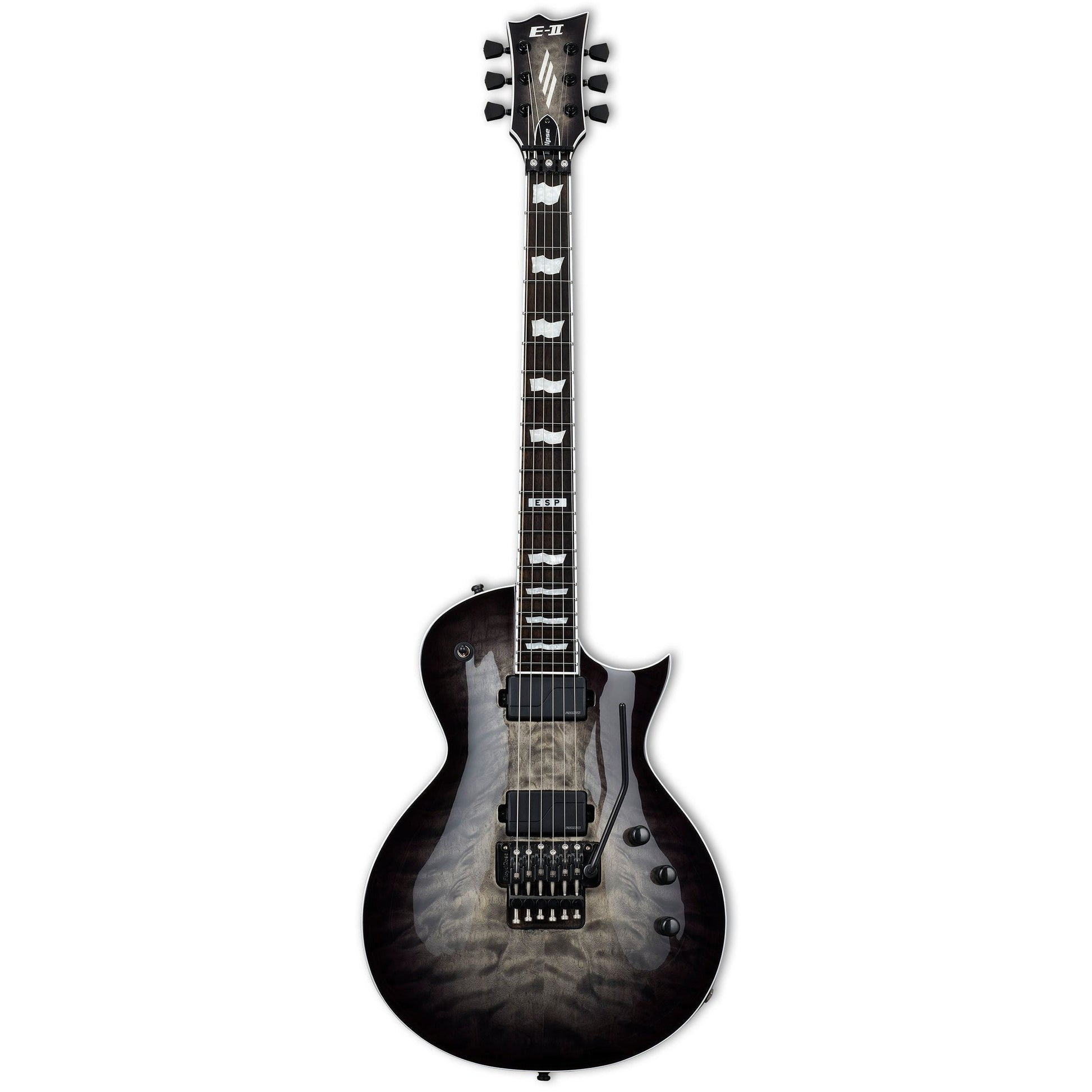 Đàn Guitar Điện ESP E-II Eclipse FR, Charcoal Sunburst - Việt Music