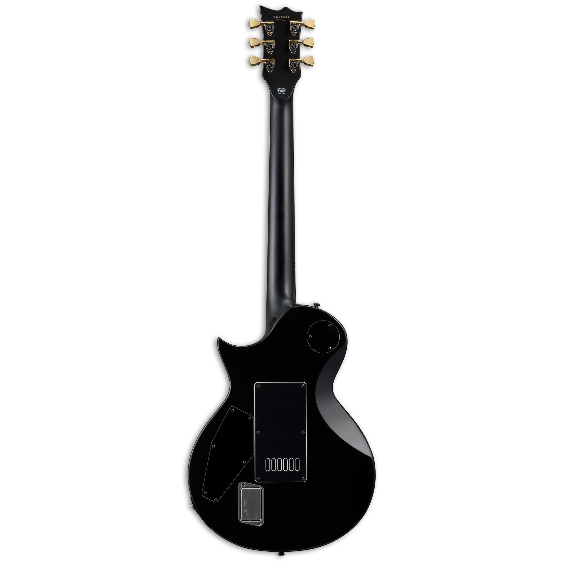 Đàn Guitar Điện ESP E-II Eclipse Full Thickness EverTune, Black - Việt Music