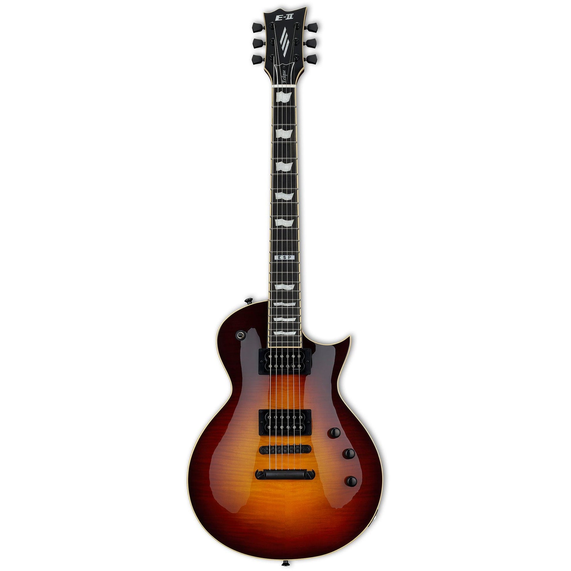 Đàn Guitar Điện ESP E-II Eclipse Full Thickness, Tobacco Sunburst - Việt Music