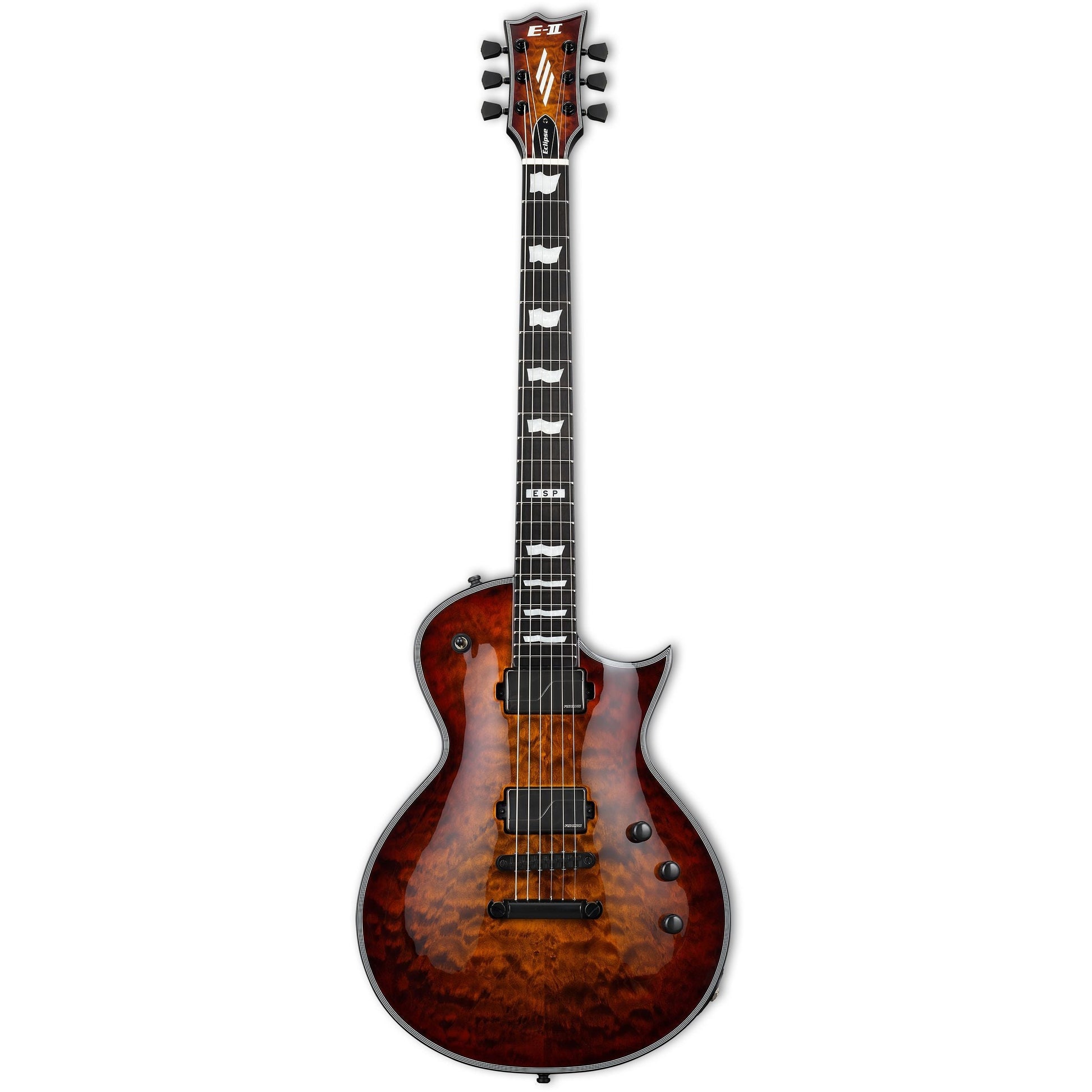 Đàn Guitar Điện ESP E-II Eclipse, Tiger Eye Sunburst - Việt Music