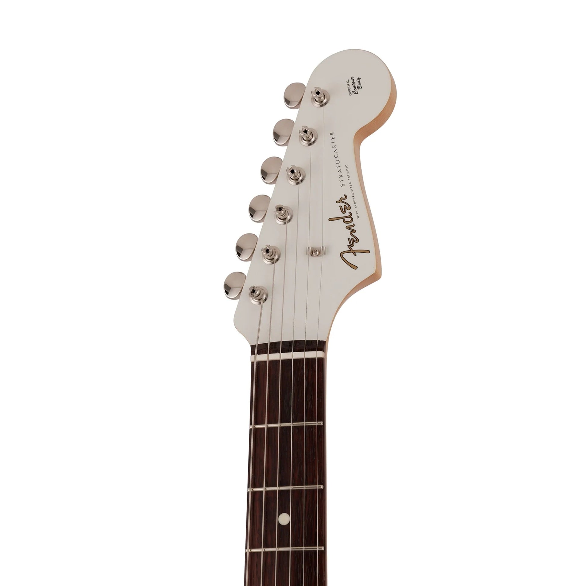 Đàn Guitar Điện Fender 2023 Collection Made In Japan Traditional 60s Stratocaster SSS, Rosewood Fingerboard, Olympic White / Blue - Việt Music