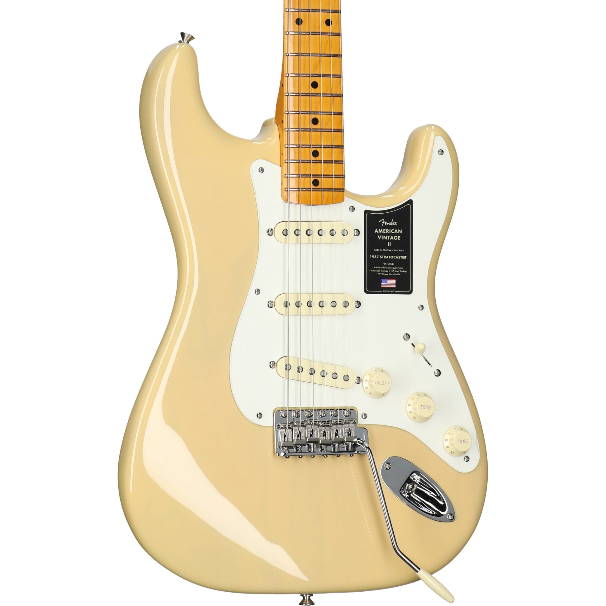 Đàn Guitar Điện Fender American Vintage II 1957 Stratocaster SSS, Maple Fingerboard - Việt Music