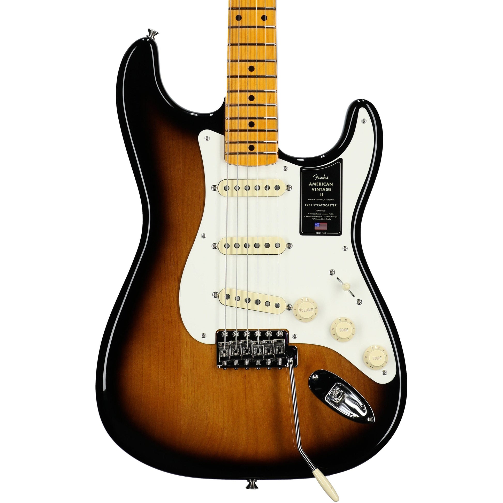 Đàn Guitar Điện Fender American Vintage II 1957 Stratocaster SSS, Maple Fingerboard - Việt Music