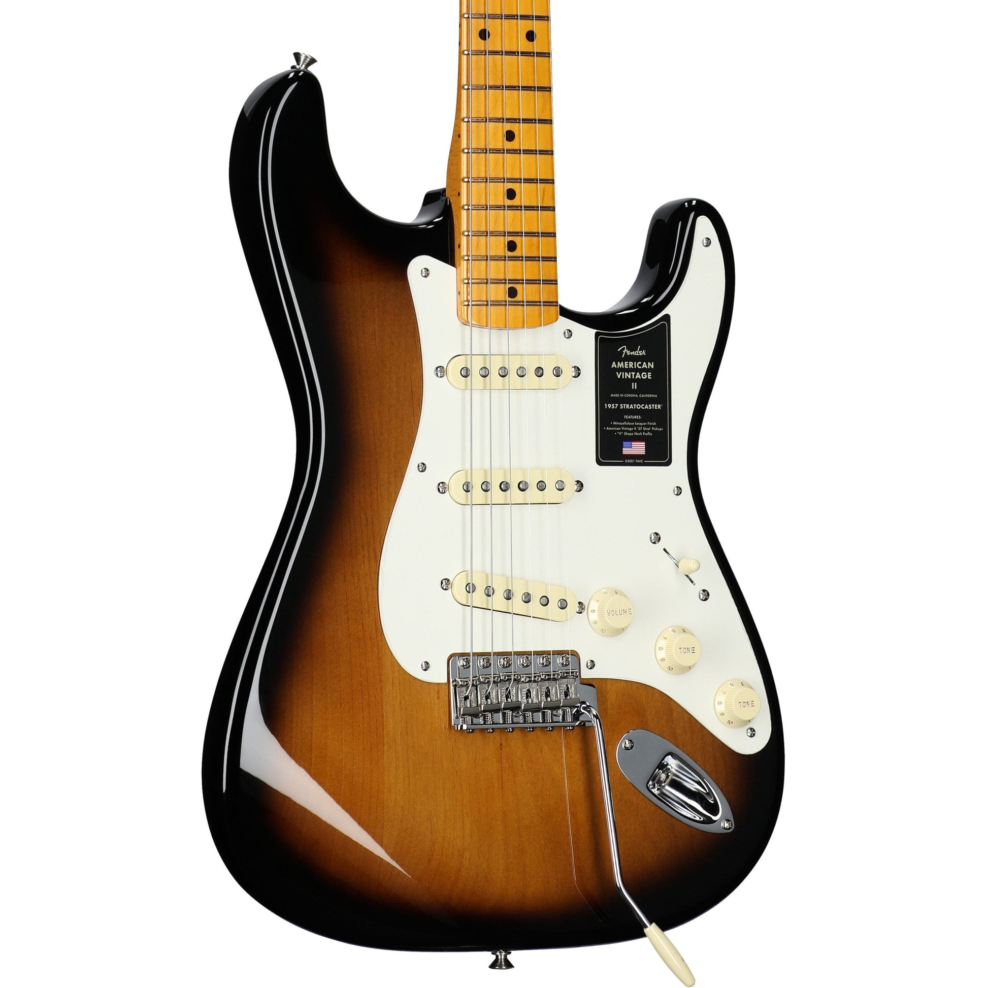 Đàn Guitar Điện Fender American Vintage II 1957 Stratocaster SSS, Maple Fingerboard - Việt Music