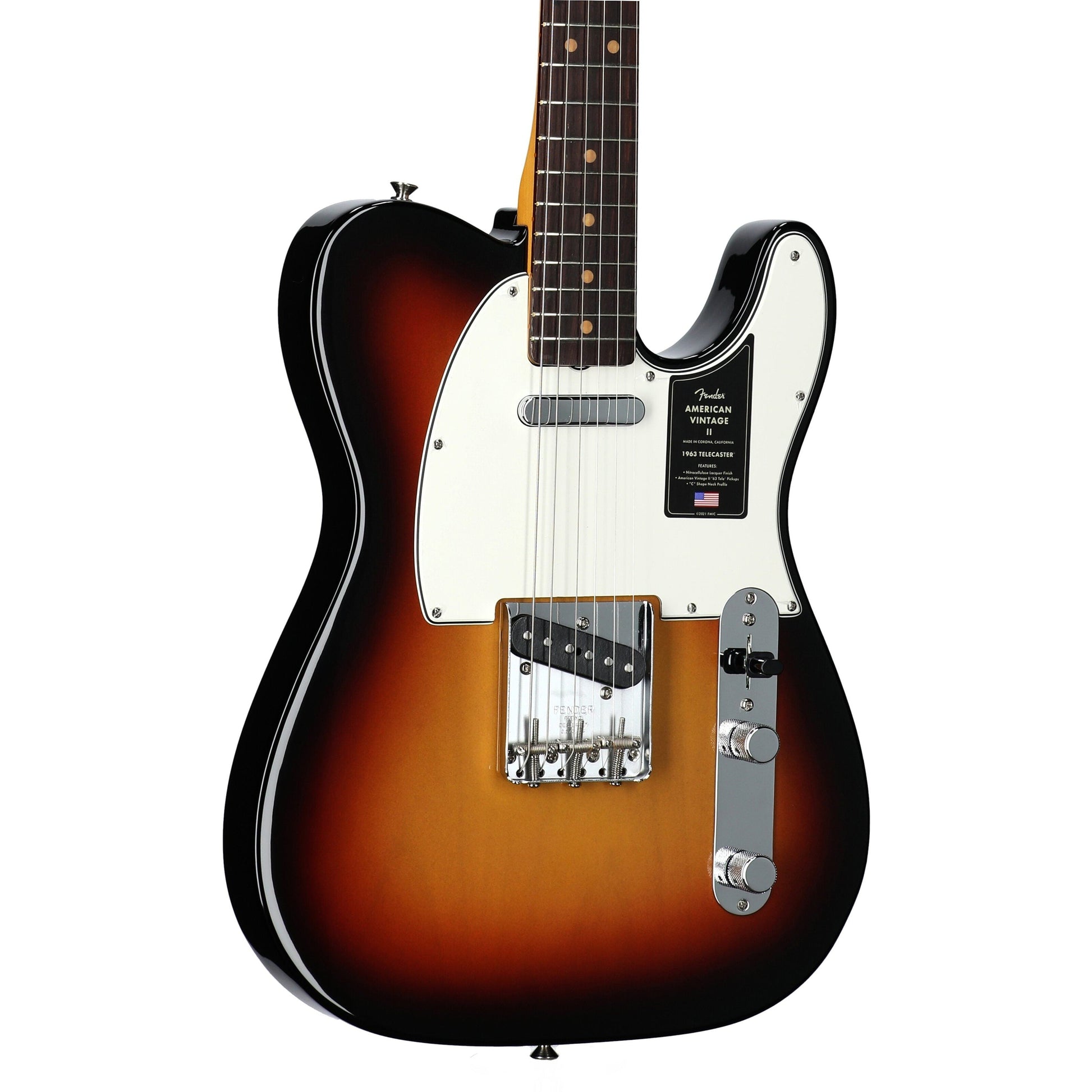 Đàn Guitar Điện Fender American Vintage II 1963 Telecaster SS, Rosewood Fingerboard - Việt Music