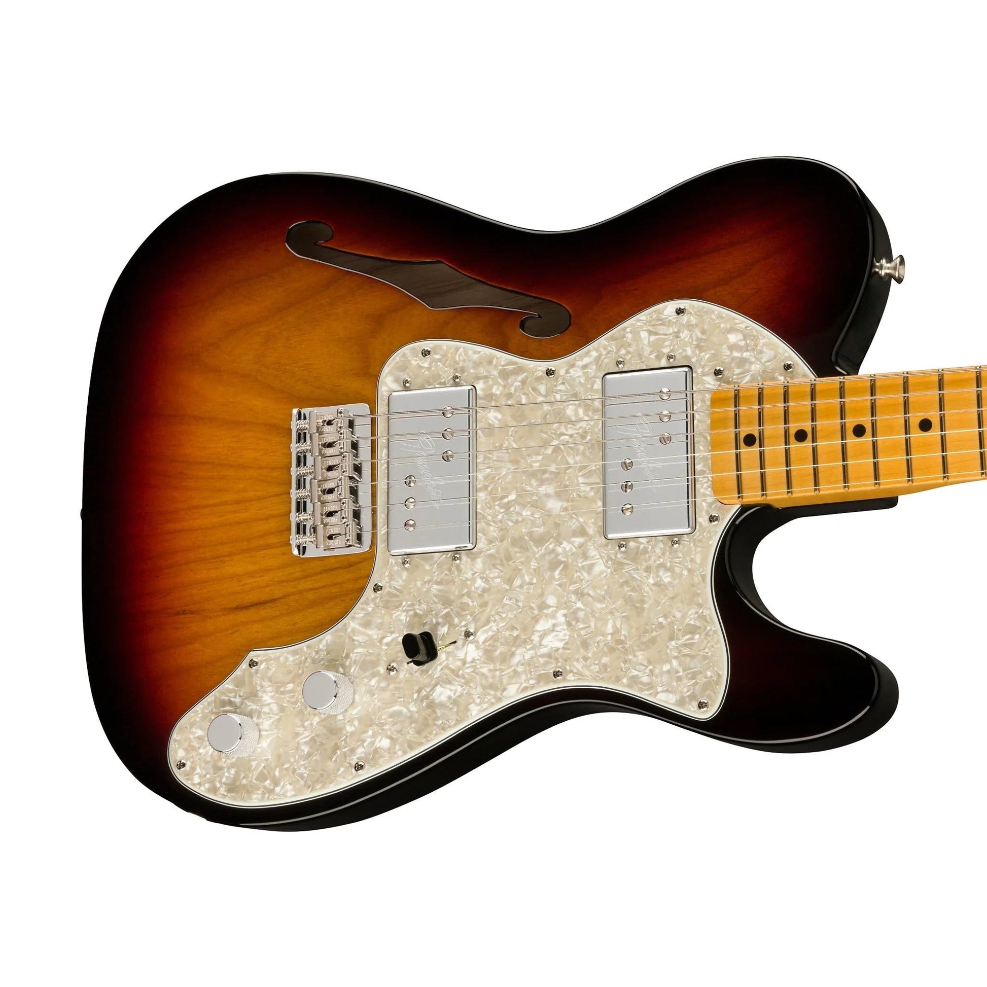 Đàn Guitar Điện Fender American Vintage II 1972 Telecaster Thinline HH, Maple Fingerboard - Việt Music