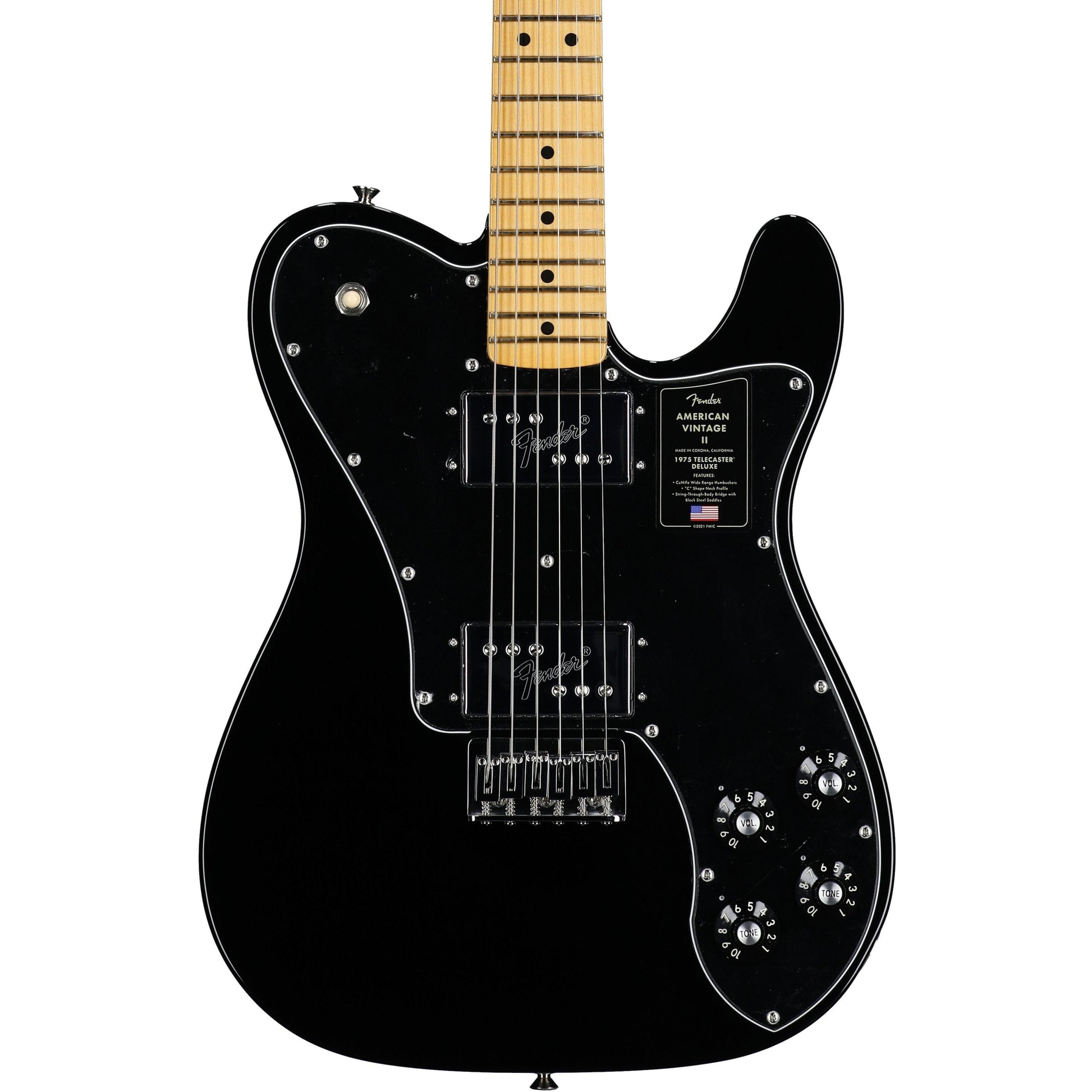 Đàn Guitar Điện Fender American Vintage II 1975 Telecaster Deluxe HH, Maple Fingerboard - Việt Music