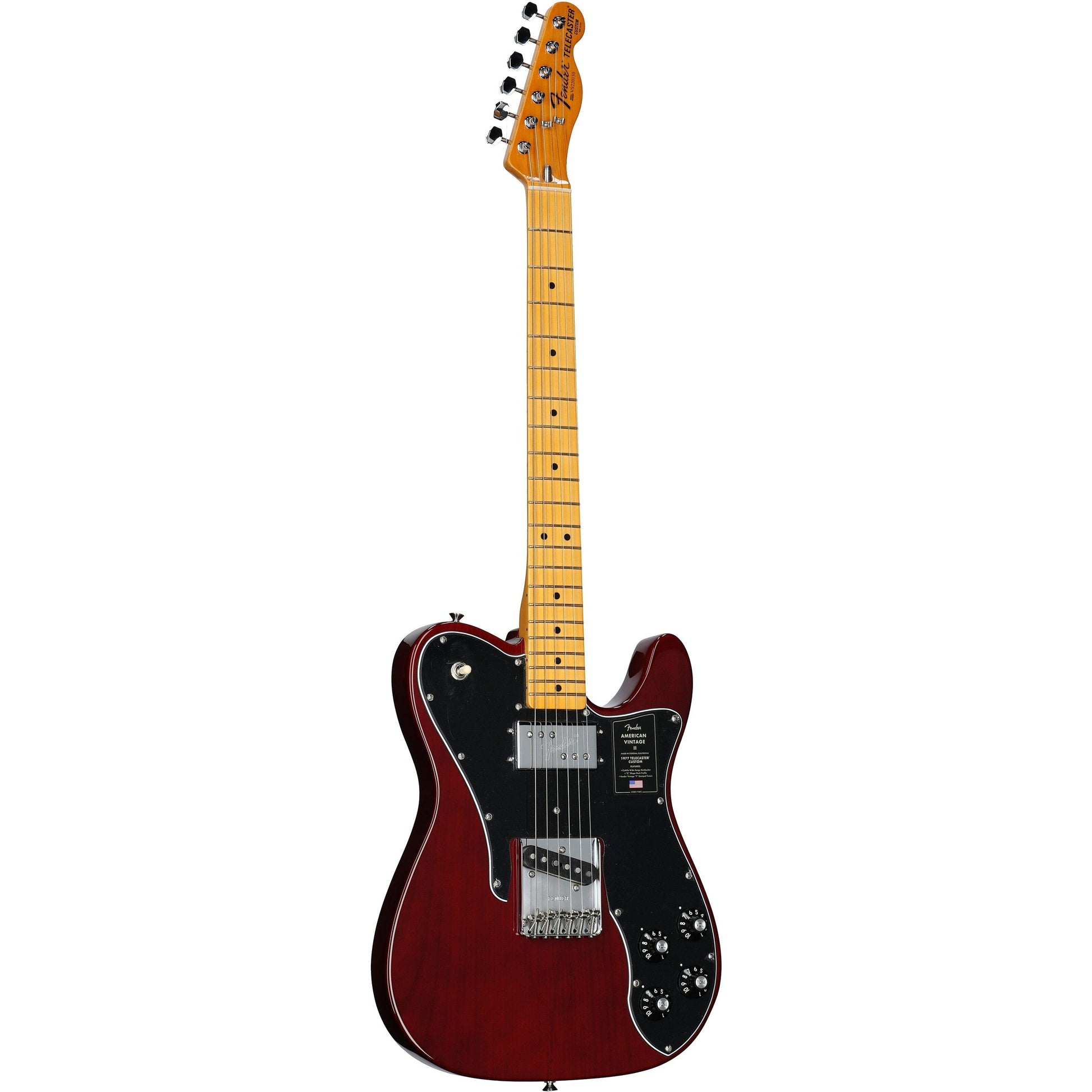 Đàn Guitar Điện Fender American Vintage II 1977 Telecaster Custom HS, Maple Fingerboard - Việt Music