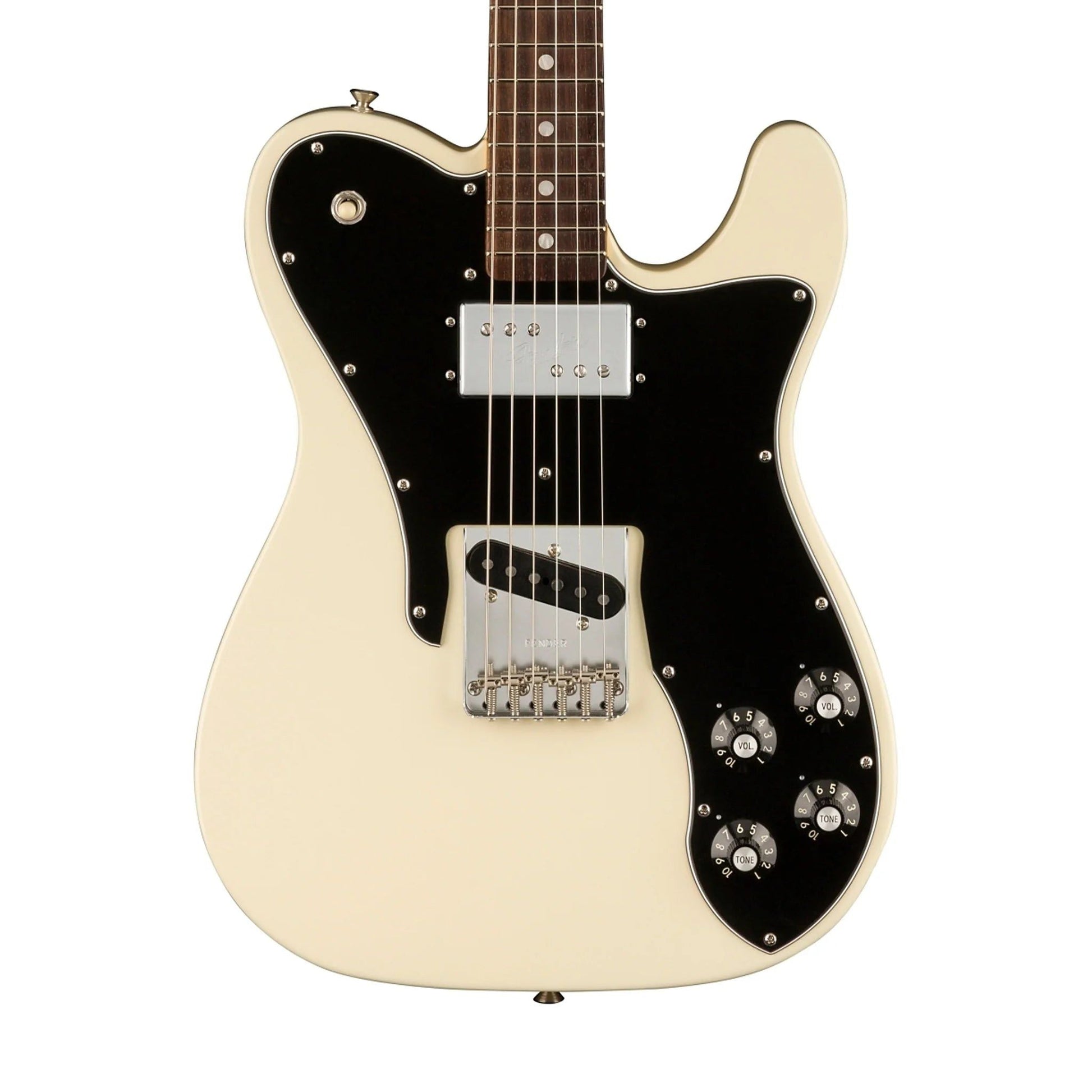 Đàn Guitar Điện Fender American Vintage II 1977 Telecaster Custom HS, Rosewood Fingerboard, Olympic White - Việt Music