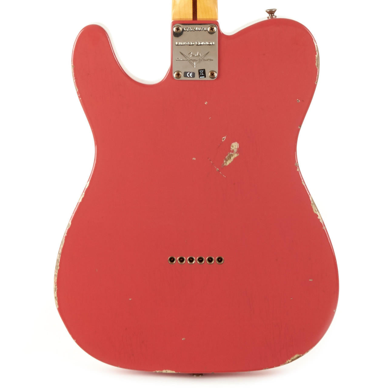 Fender Custom Shop 1955 Relic Esquire Limited Edition Fiesta Red - Qua Sử Dụng - Việt Music