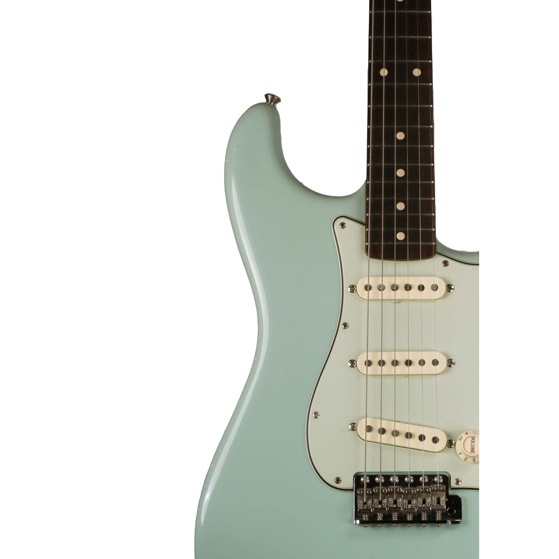 Fender Custom Shop 1960 NOS Stratocaster SSS, Rosewood Fingerboard, Daphne Blue - Qua Sử Dụng - Việt Music