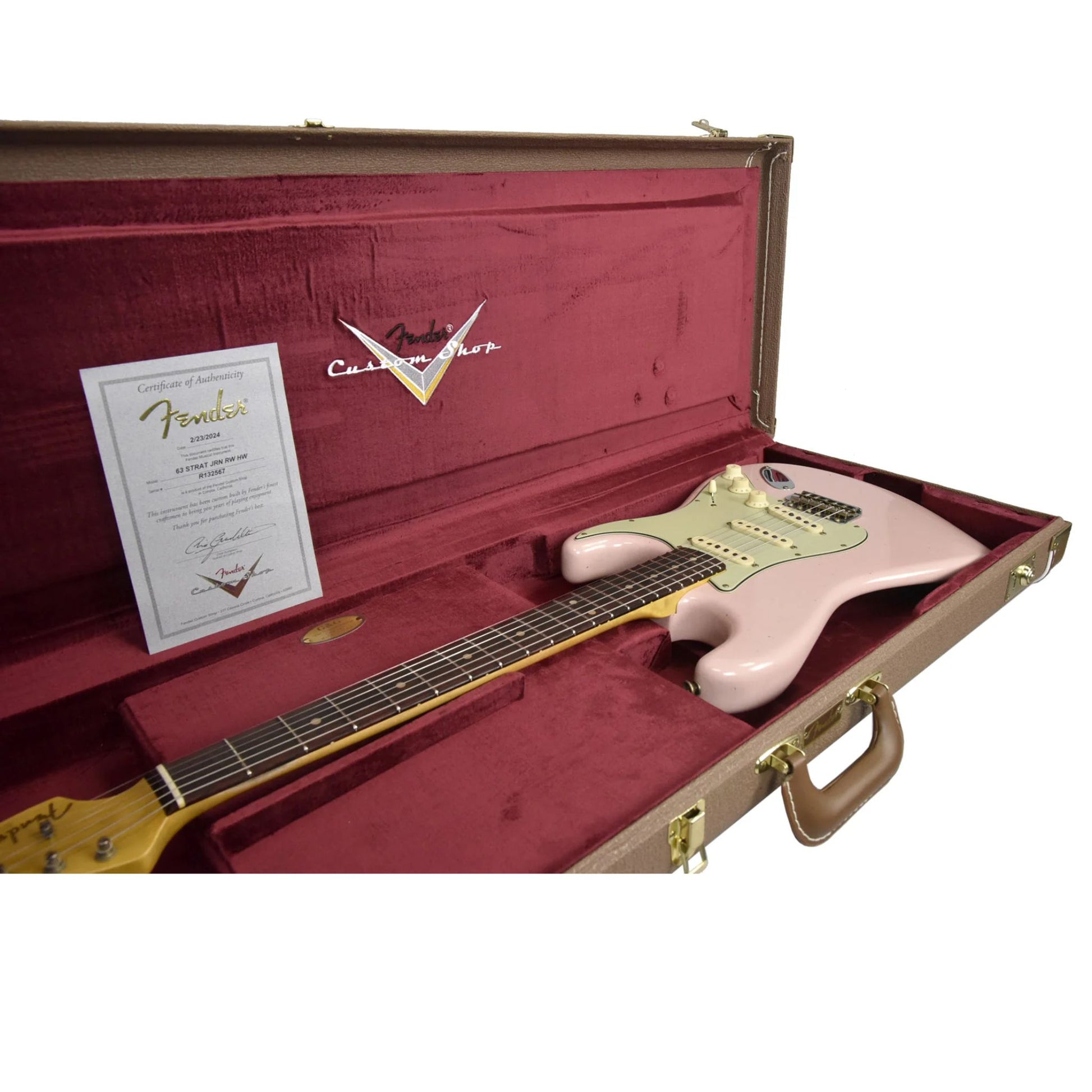 Đàn Guitar Điện Fender Custom Shop 1963 Journeyman Relic Stratocaster SSS, Rosewood Fingerboard - Việt Music