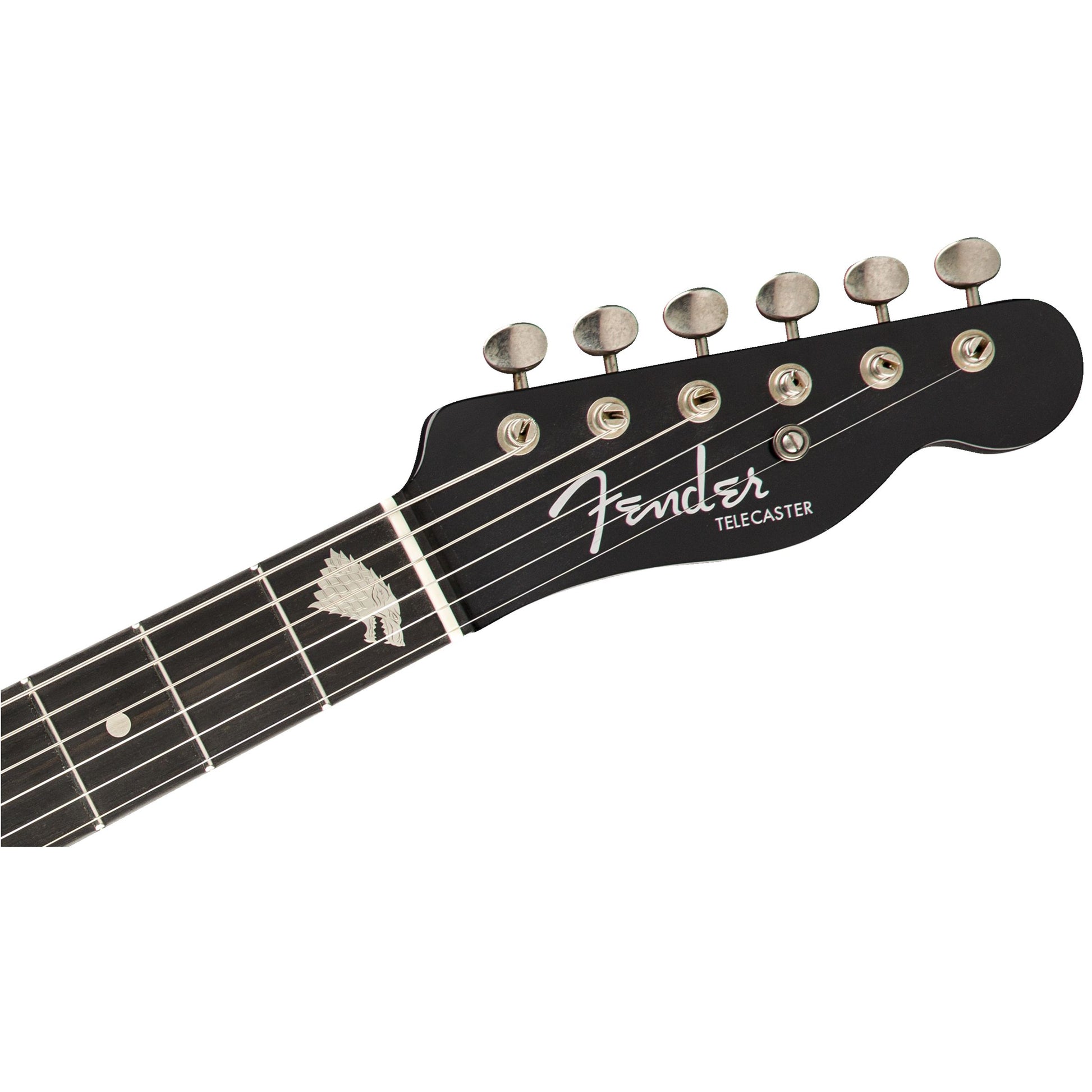 Đàn Guitar Điện Fender Custom Shop Game Of Thrones House Stark Telecaster SS, Raven Black - Việt Music