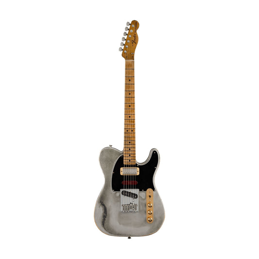 Fender Custom Shop Ltd Ed Kyle Mcmillin Masterbuilt Brent Mason Heavy Relic Telecaster, Flat Silver Satin - Việt Music