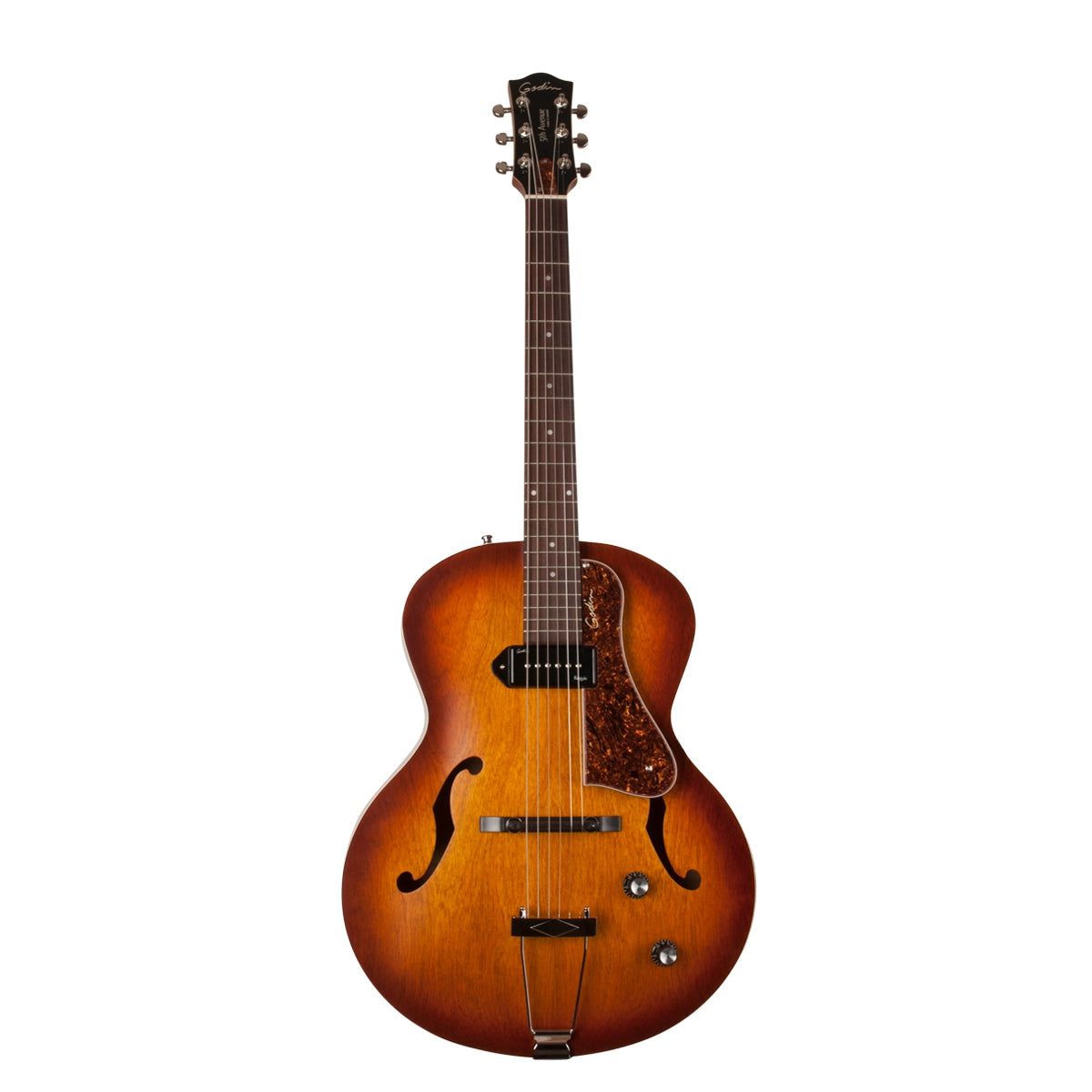 Đàn Guitar Điện Godin 5th Avenue Kingpin P90 Cognac Burst - Việt Music