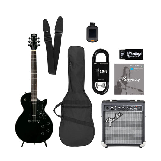 Đàn Guitar Điện Heritage Ascent Collection H-137 P90, Bundle - Việt Music