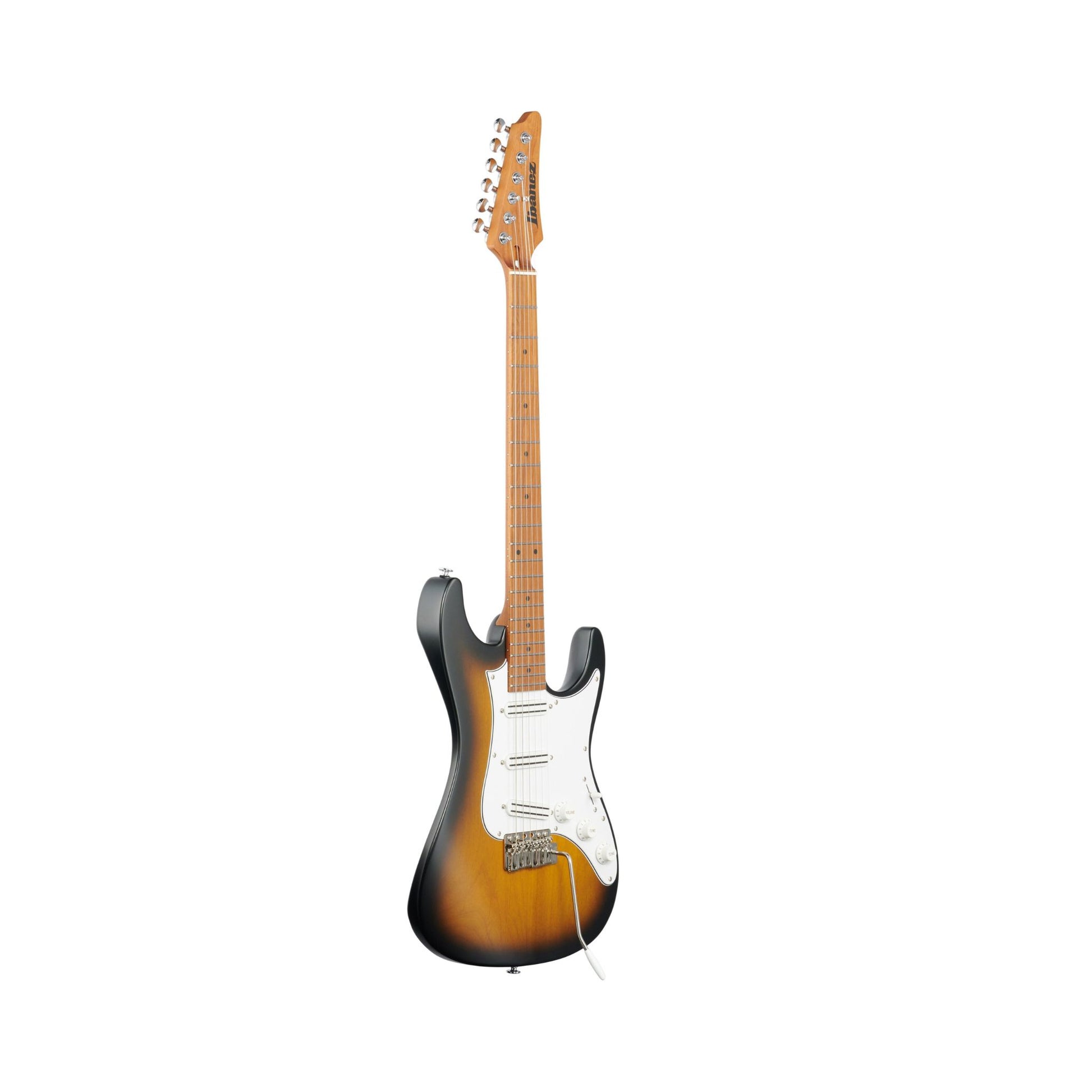 Đàn Guitar Điện Ibanez ATZ100 - Andy Timmons Signature SSS, Maple Fingerboard, Sunburst Flat - Việt Music