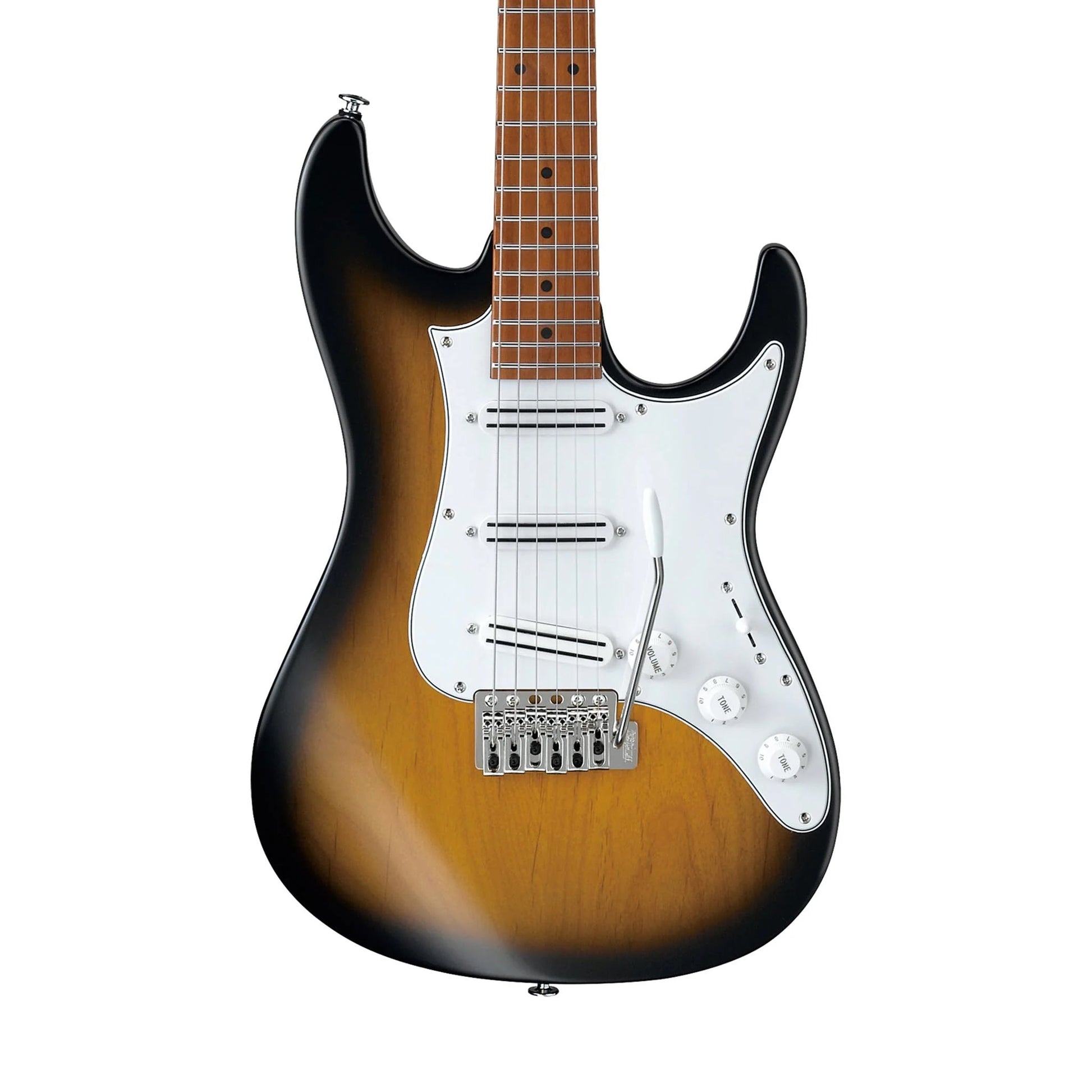 Đàn Guitar Điện Ibanez ATZ100 - Andy Timmons Signature SSS, Maple Fingerboard, Sunburst Flat - Việt Music