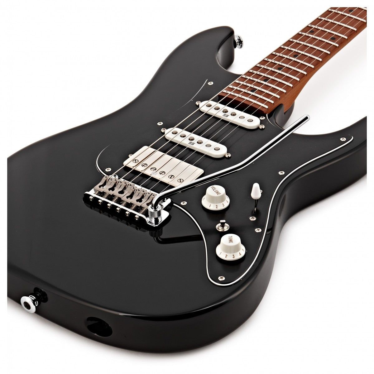 Đàn Guitar Điện Ibanez AZ Prestige AZ2204B, Black - Việt Music