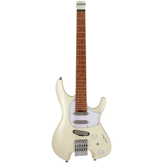 Đàn Guitar Điện Ibanez ICHI10 Ichika Signature Headless Electric Guitar w/ Bag, Vintage White Matte - Việt Music