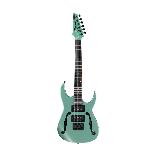 Đàn Guitar Điện Ibanez PGMM21 - Paul Gilbert Signature HH, Jatoba Fingerboard, Metallic Light Green - Việt Music