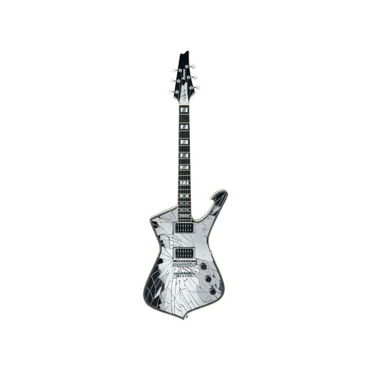 Đàn Guitar Điện Ibanez PS1CM - Paul Stanley Signature HH, Ebony Fingerboard, Cracked Mirror - Việt Music