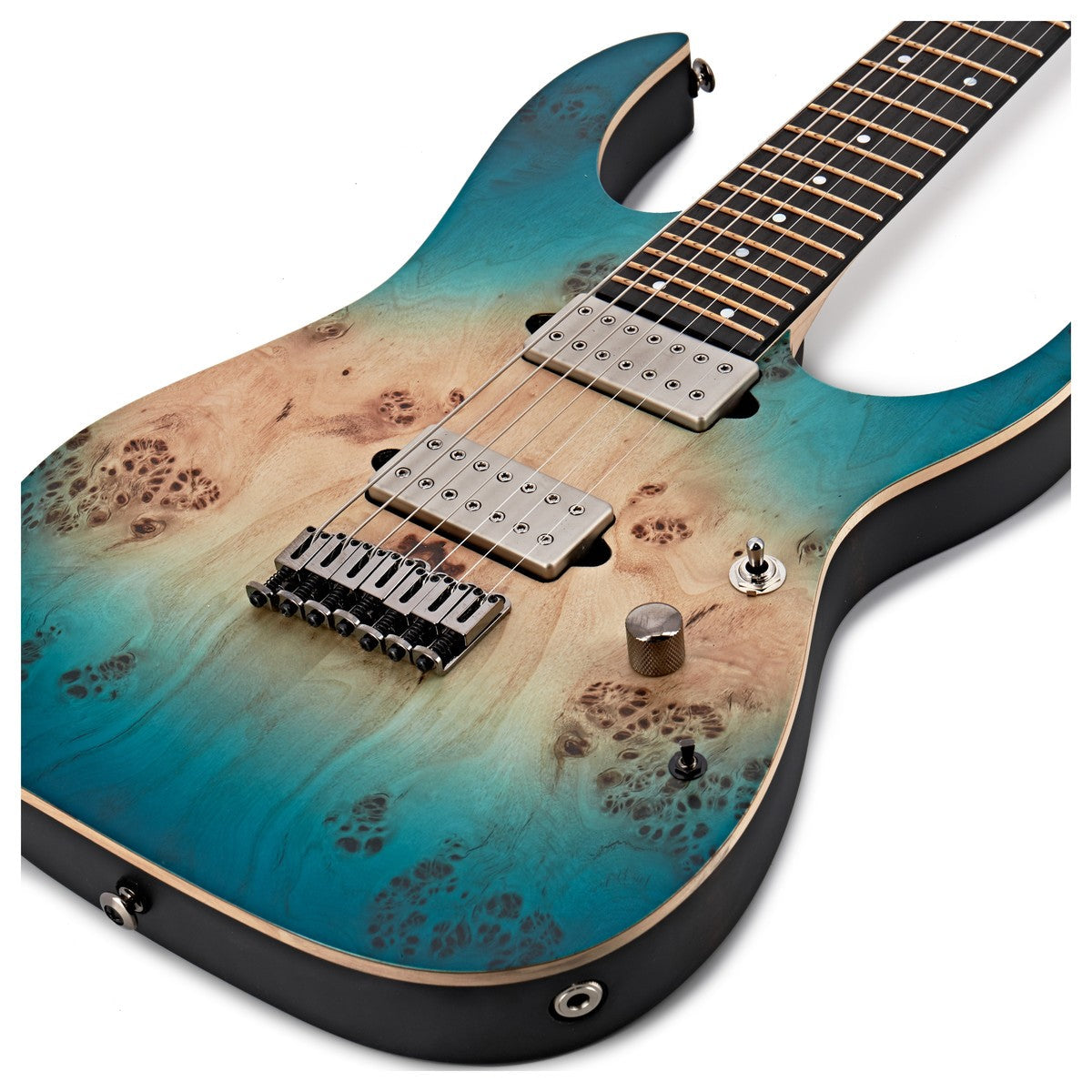 Đàn Guitar Điện Ibanez RG Premium RG1127PBFX 7-string, Caribbean Islet Flat - Việt Music