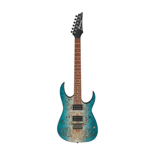 Đàn Guitar Điện Ibanez RG Standard RG421PB, Caribbean Shoreline Flat - Việt Music