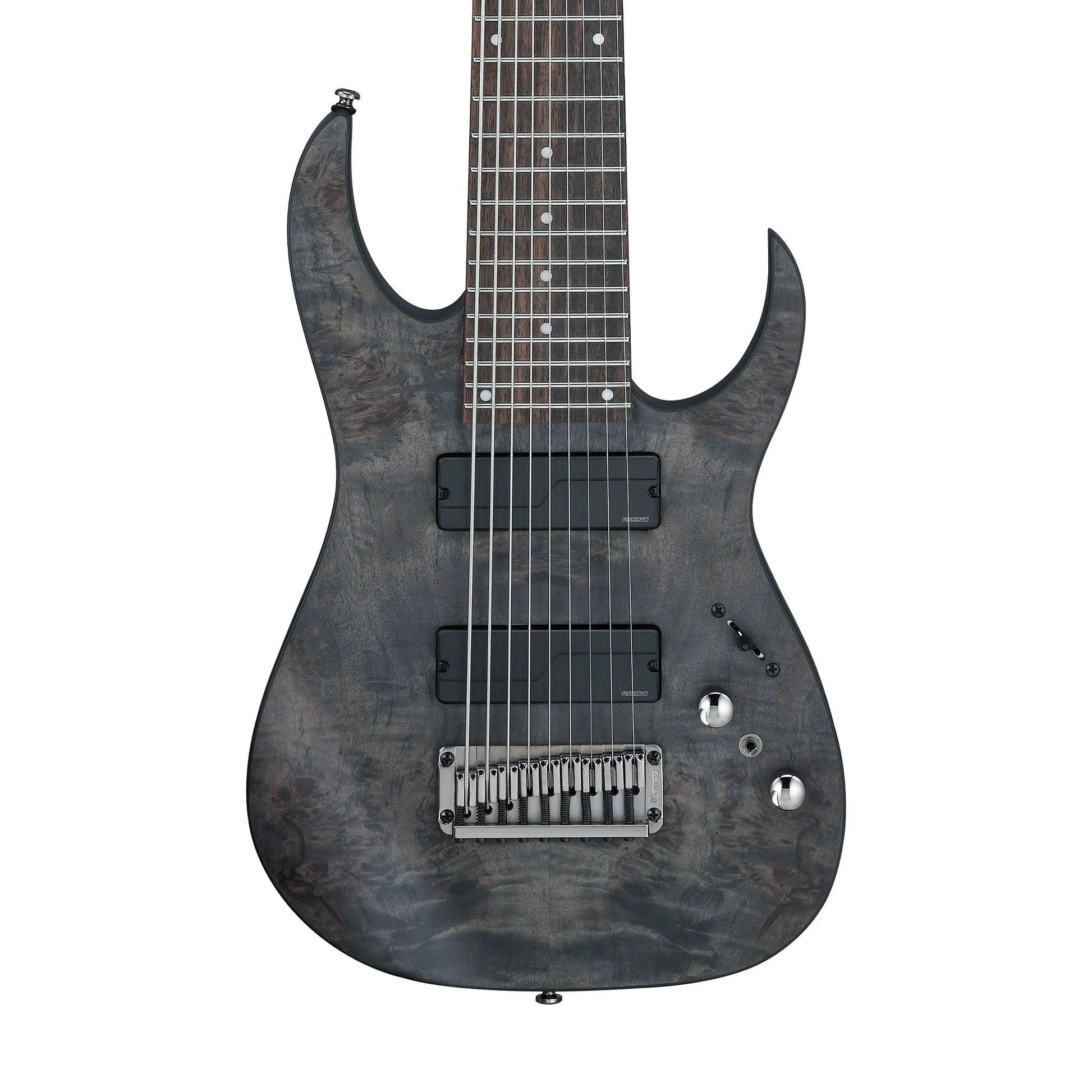 Đàn Guitar Điện Ibanez RG9PB - RG Series HH Macassar Ebony Fretboard, Transparent Gray Flat - Việt Music