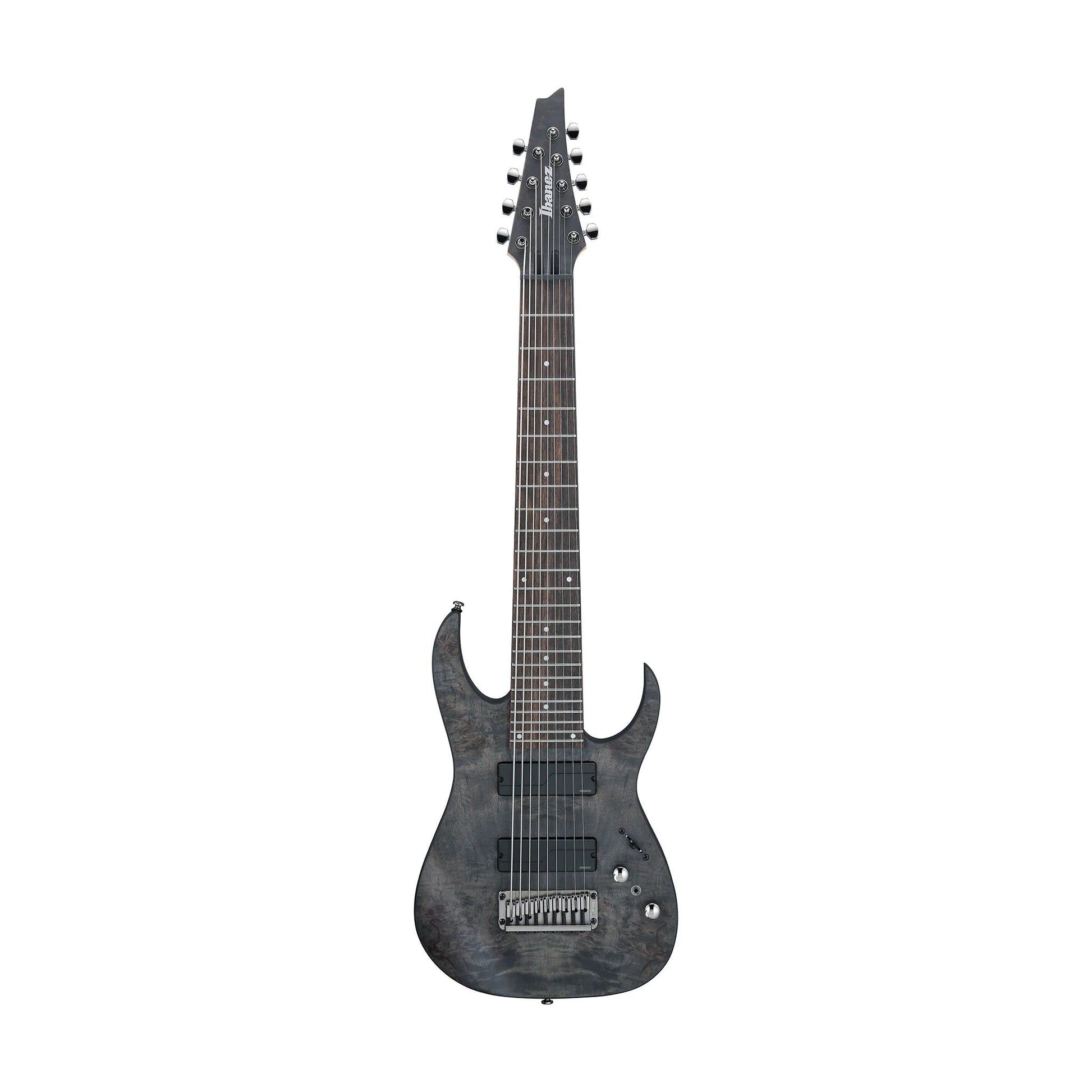 Đàn Guitar Điện Ibanez RG9PB - RG Series HH Macassar Ebony Fretboard, Transparent Gray Flat - Việt Music