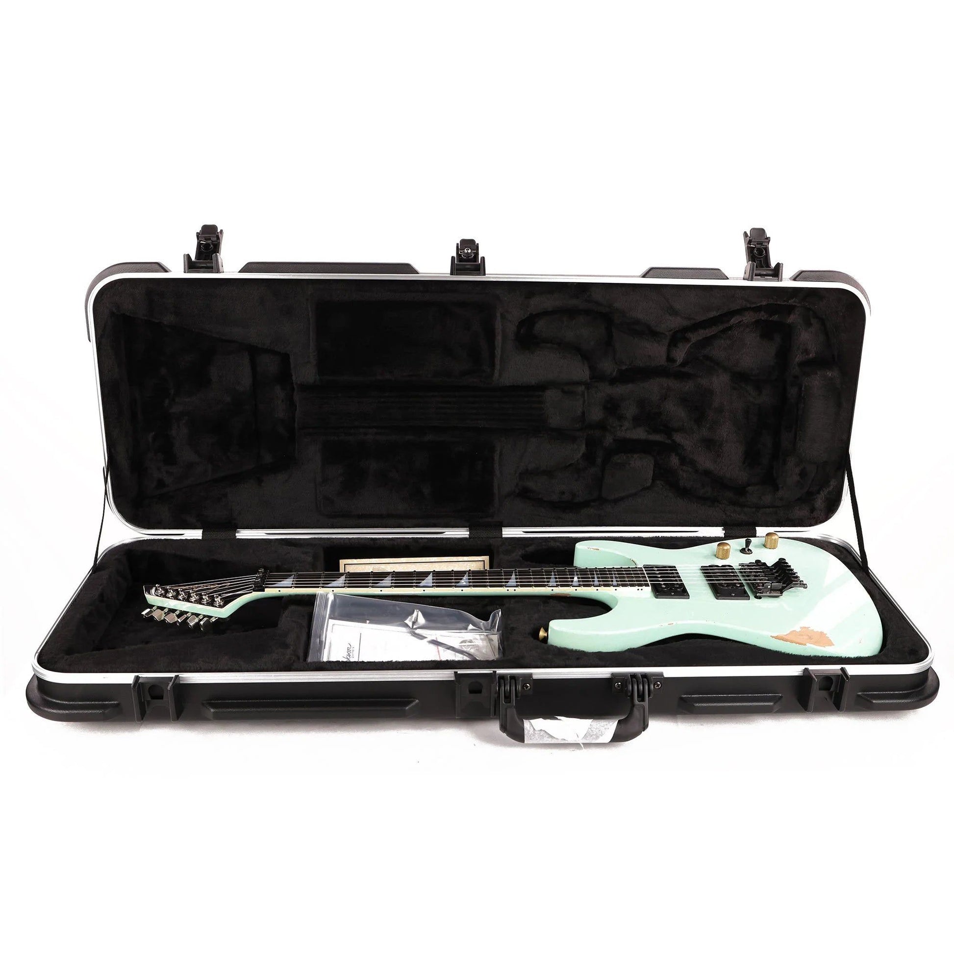 Đàn Guitar Điện Jackson Custom Shop Music Zoo Exclusive Nitro Aged SL2H-V Soloist Surf Green - Qua Sử Dụng - Việt Music